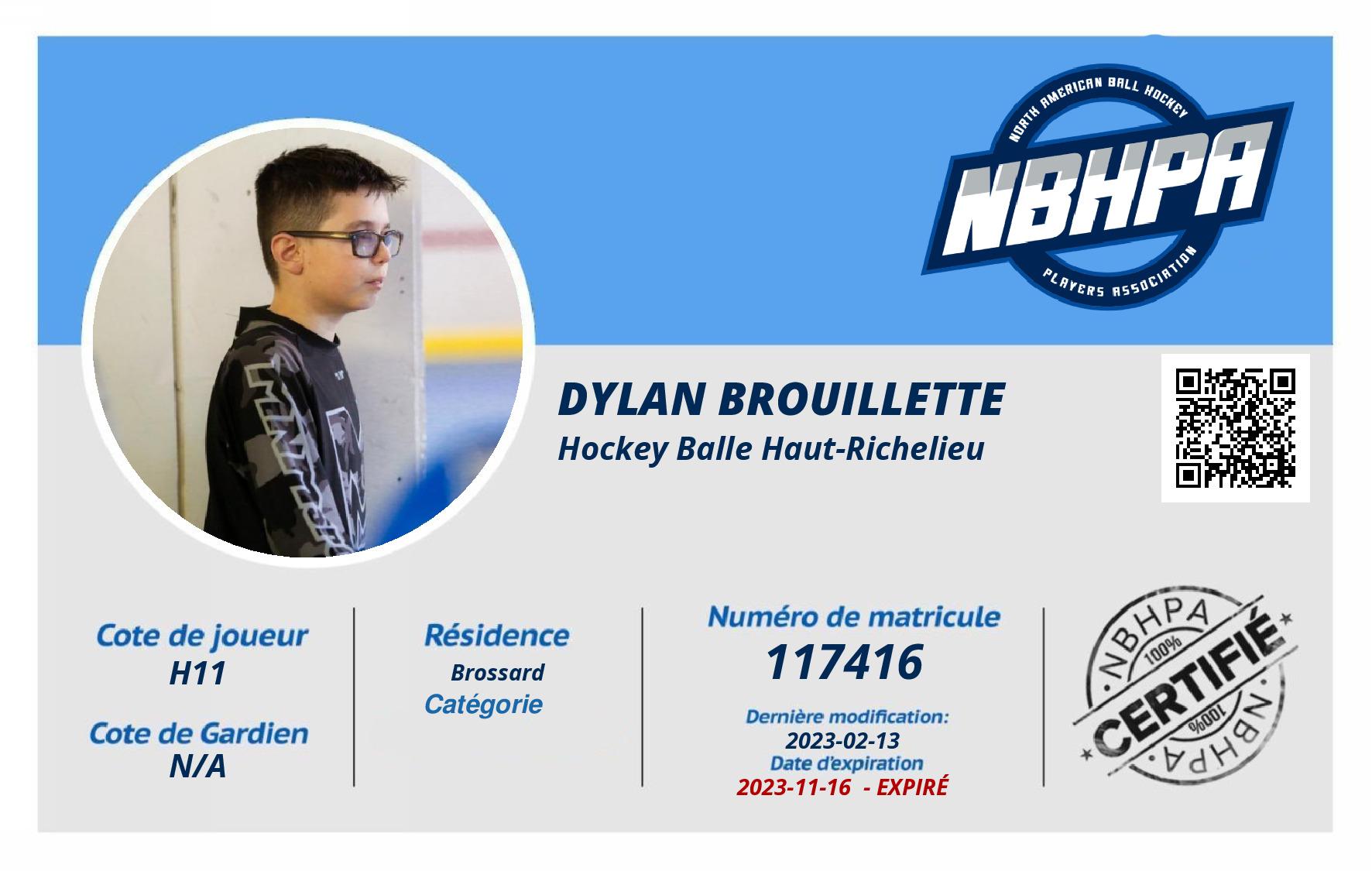 Dylan Brouillette 