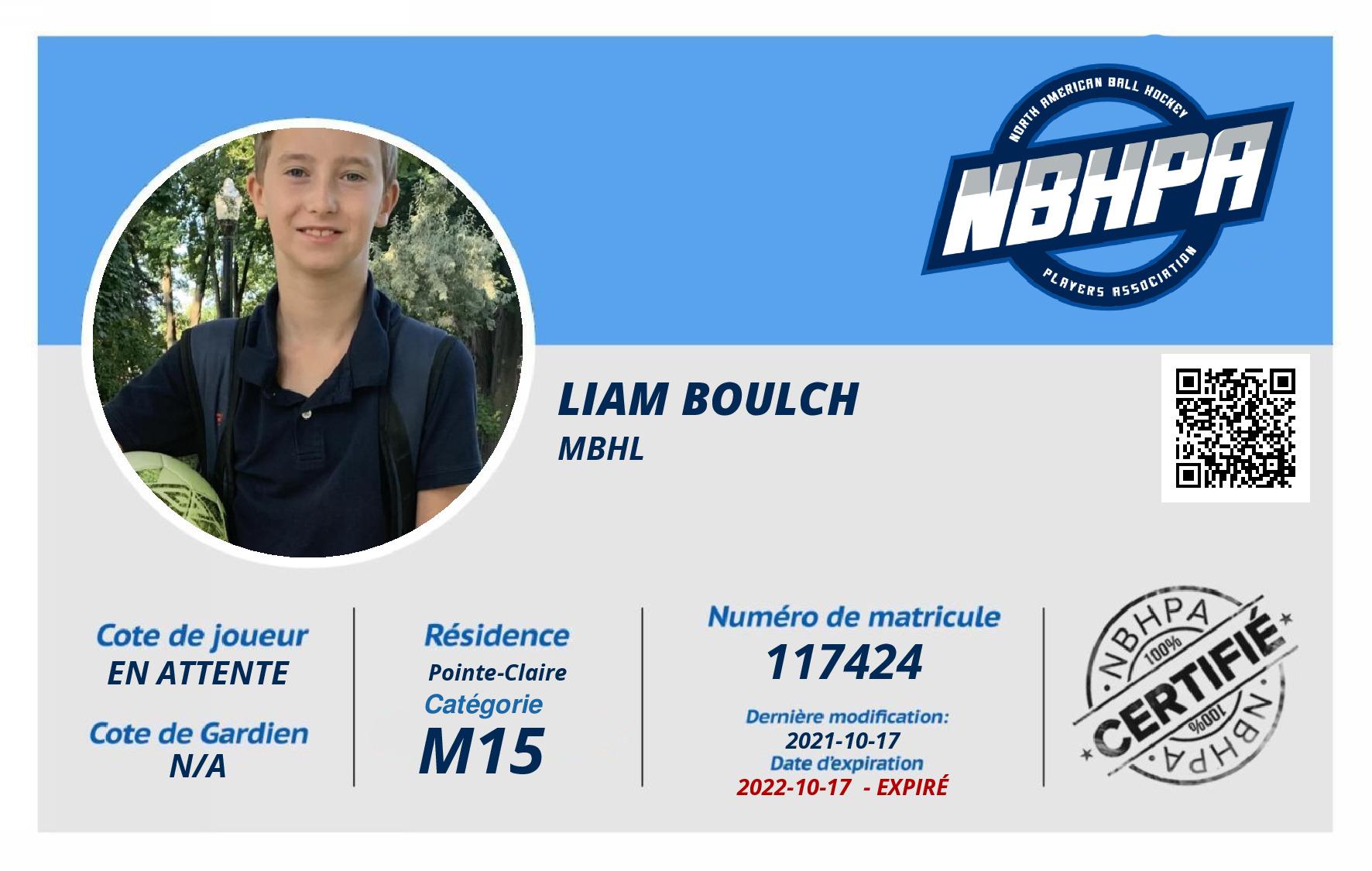 Liam Boulch