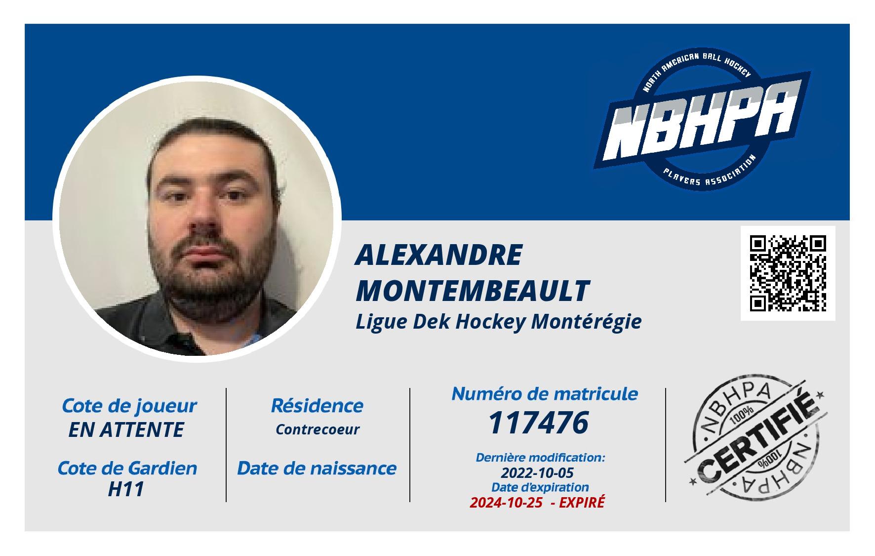 Alexandre Montembeault