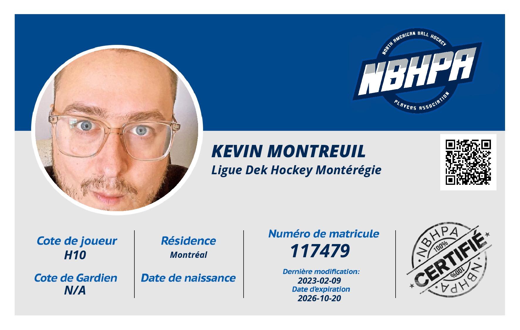 Kevin Montreuil
