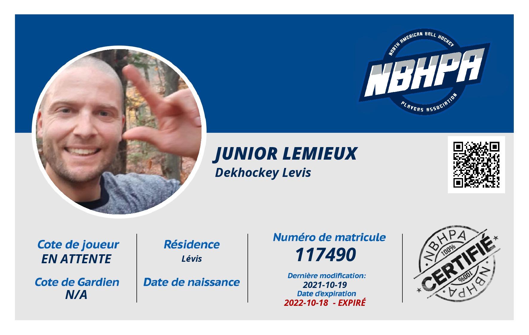Junior Lemieux