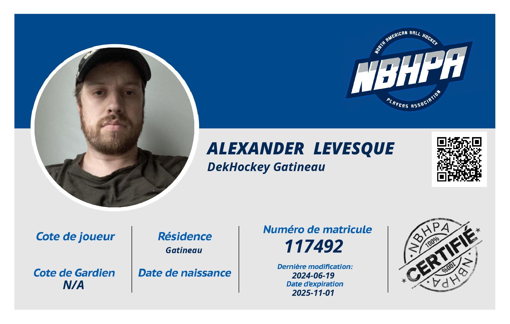 Alexander  Levesque