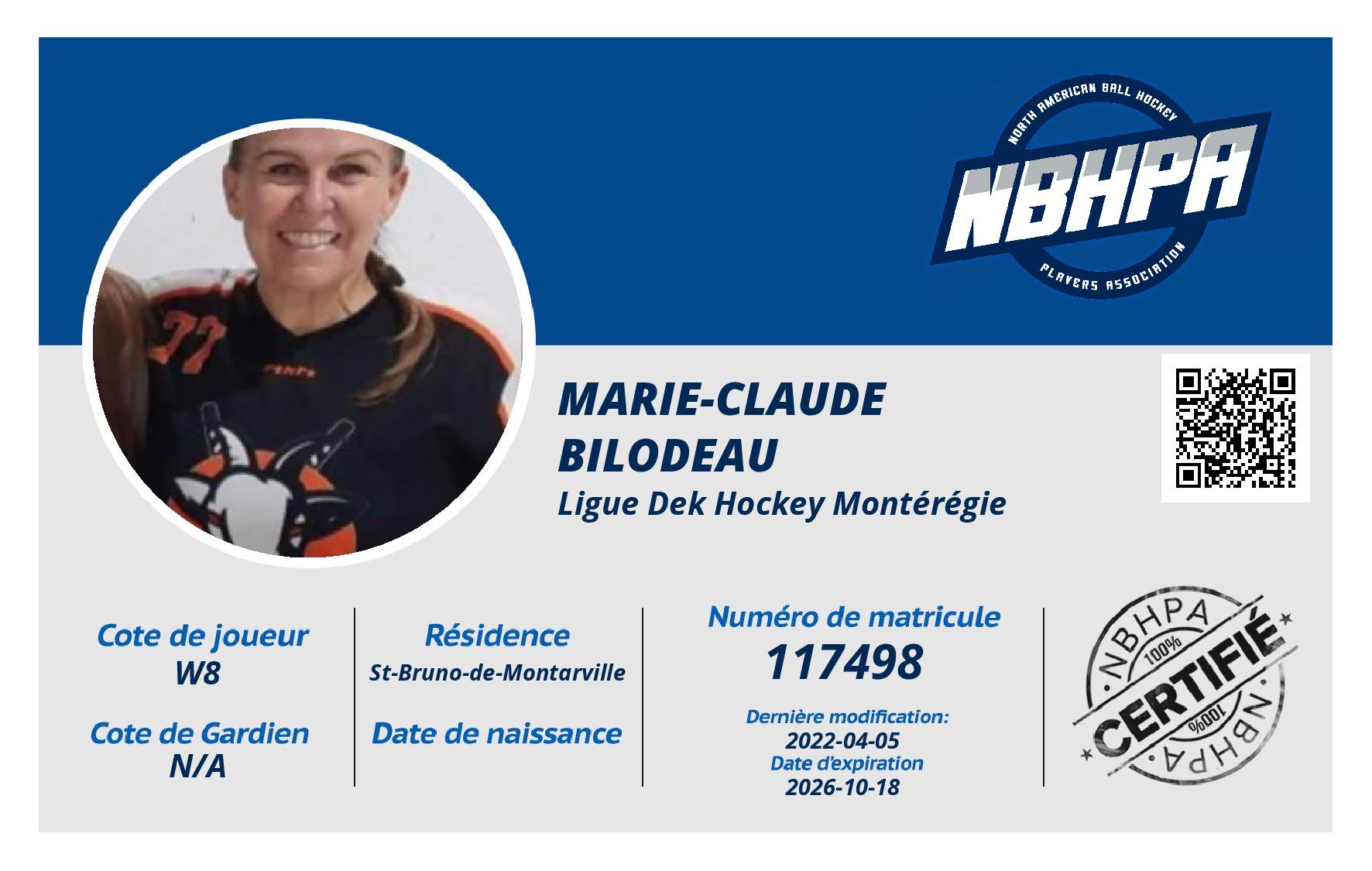 Marie-Claude Bilodeau