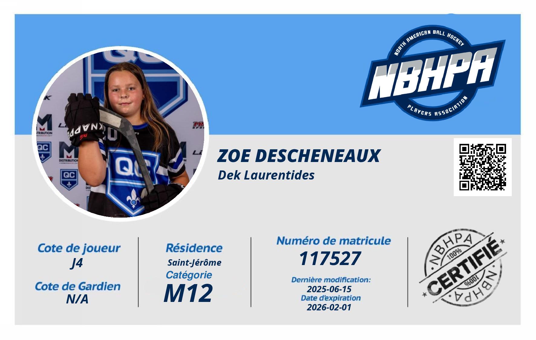Zoe Descheneaux