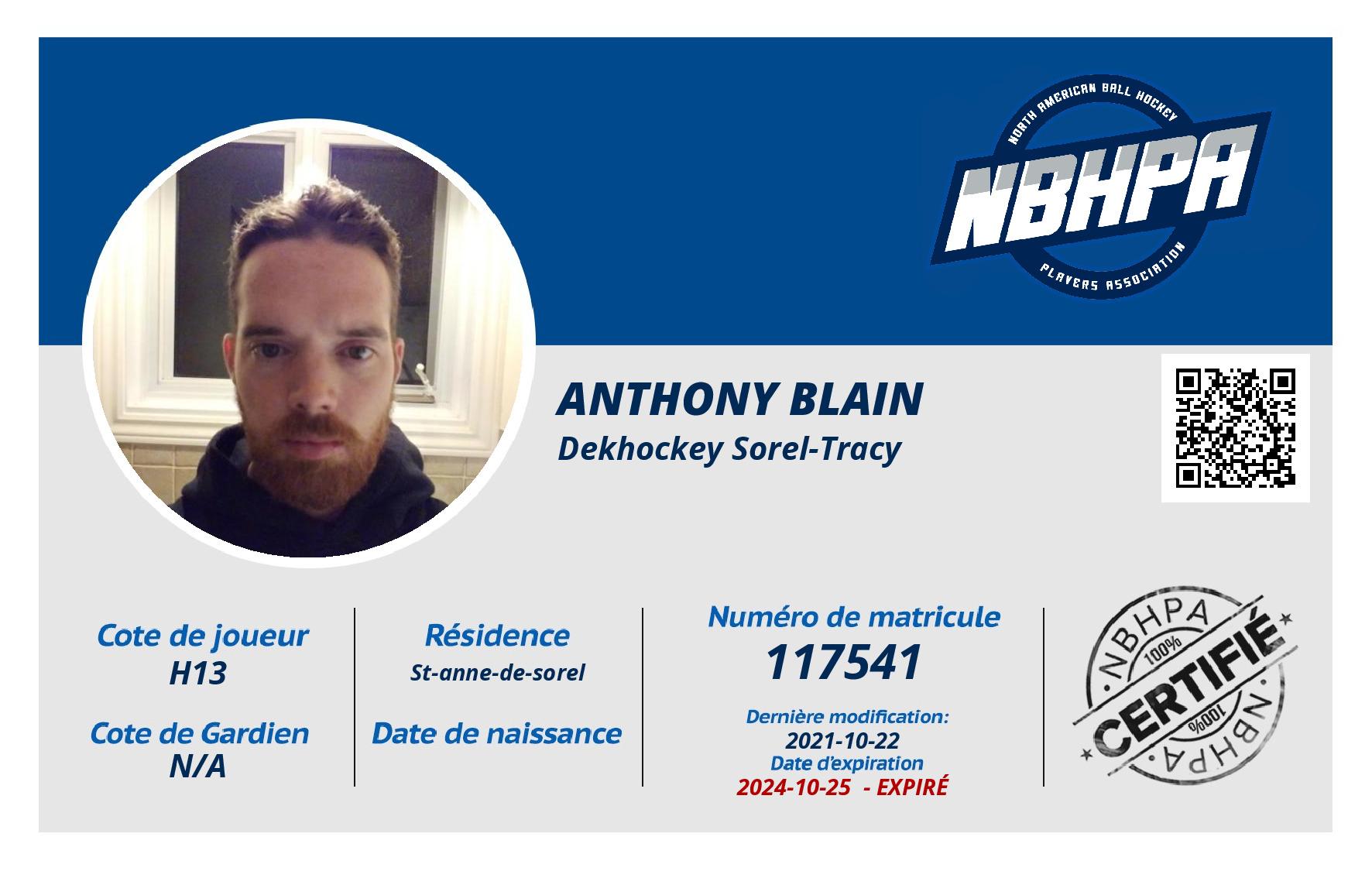 Anthony Blain