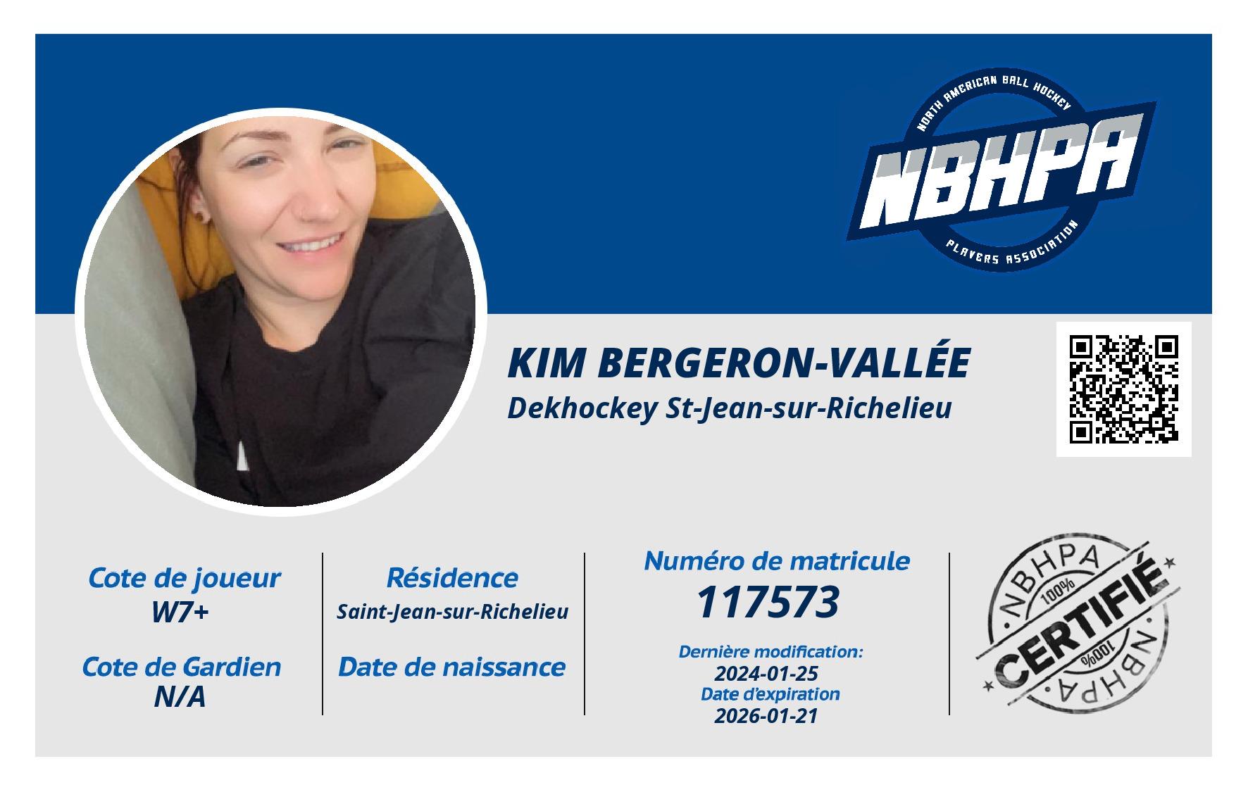Kim Bergeron-Vallée