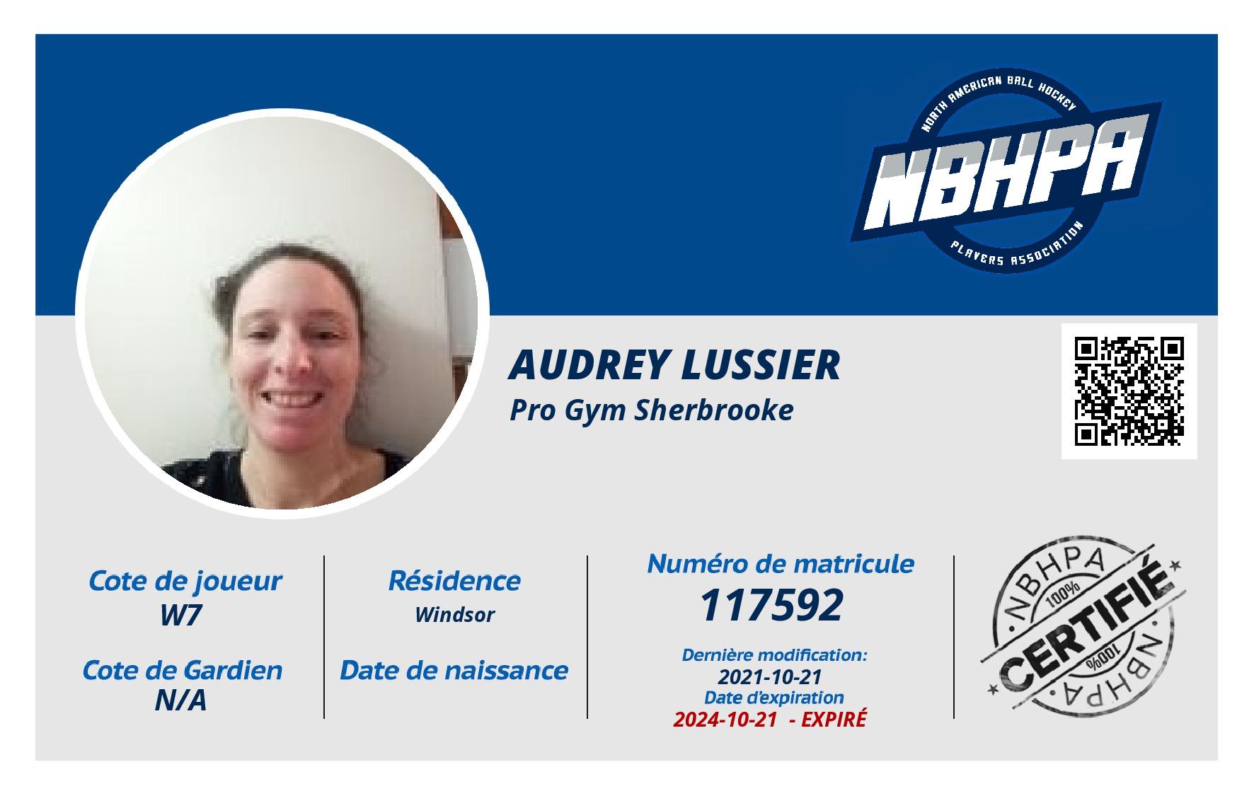Audrey Lussier