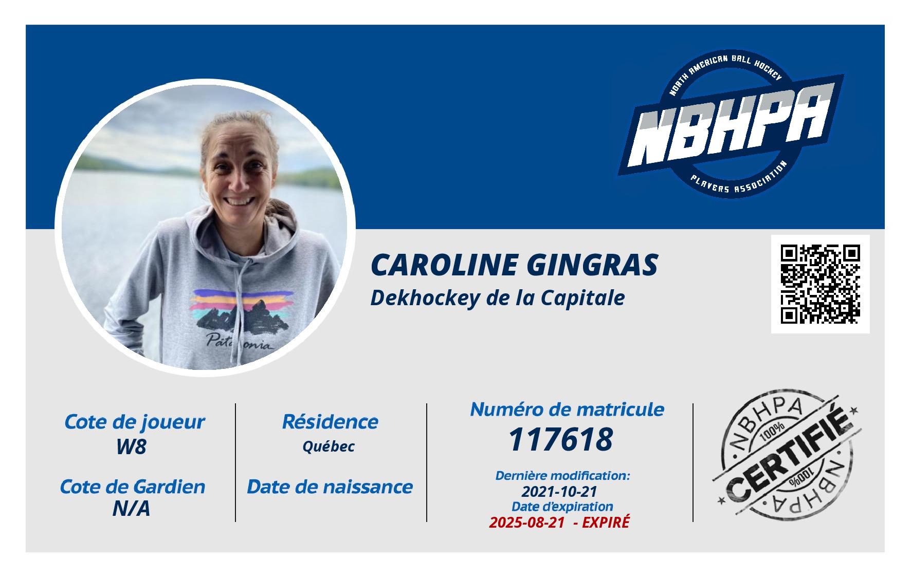 Caroline Gingras