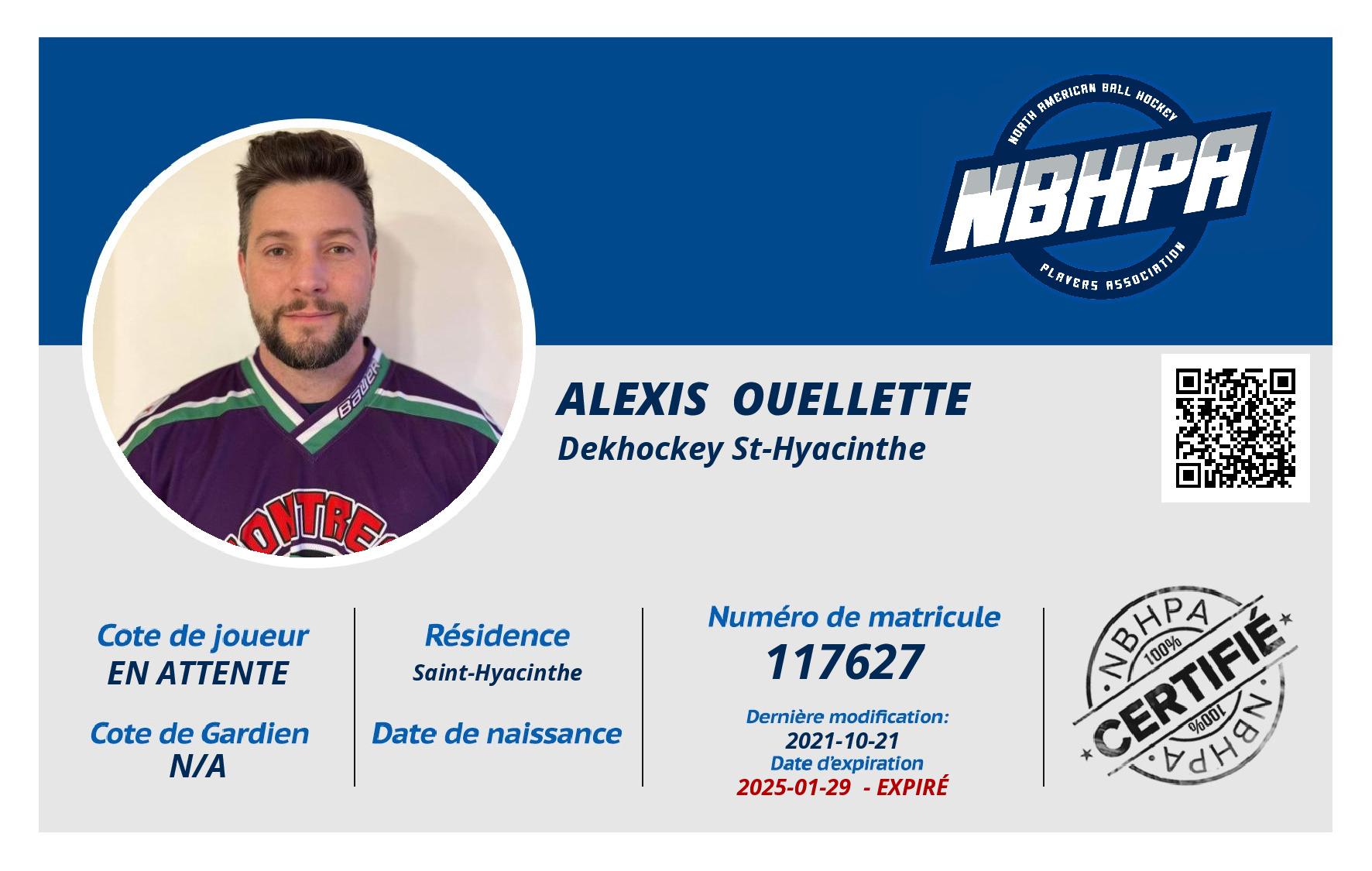 Alexis  Ouellette