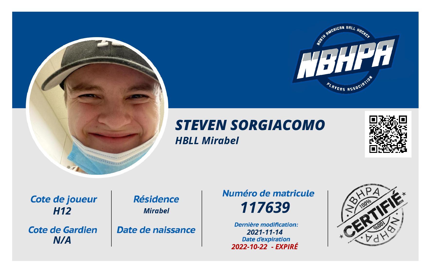 Steven Sorgiacomo