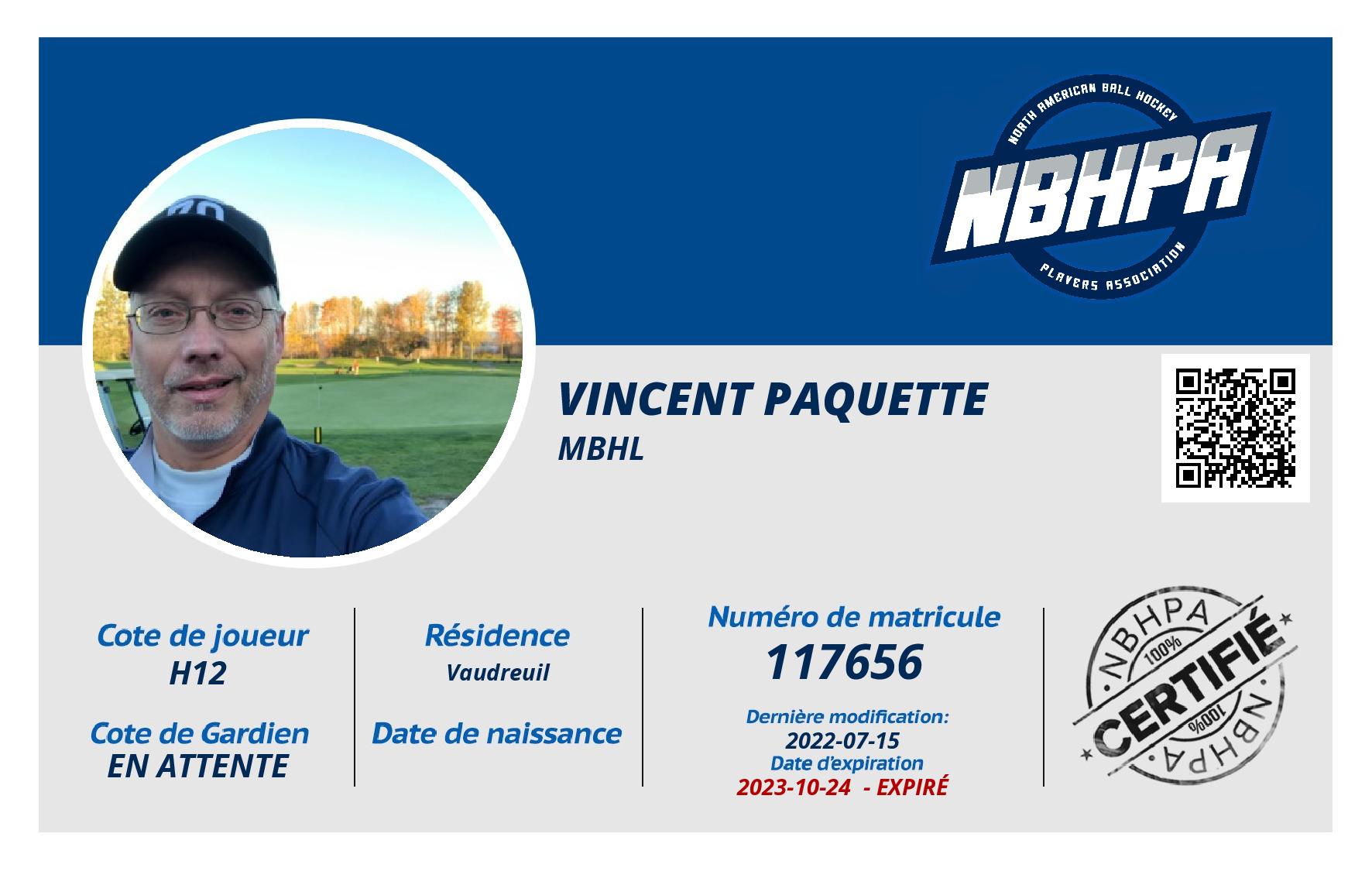 Vincent Paquette