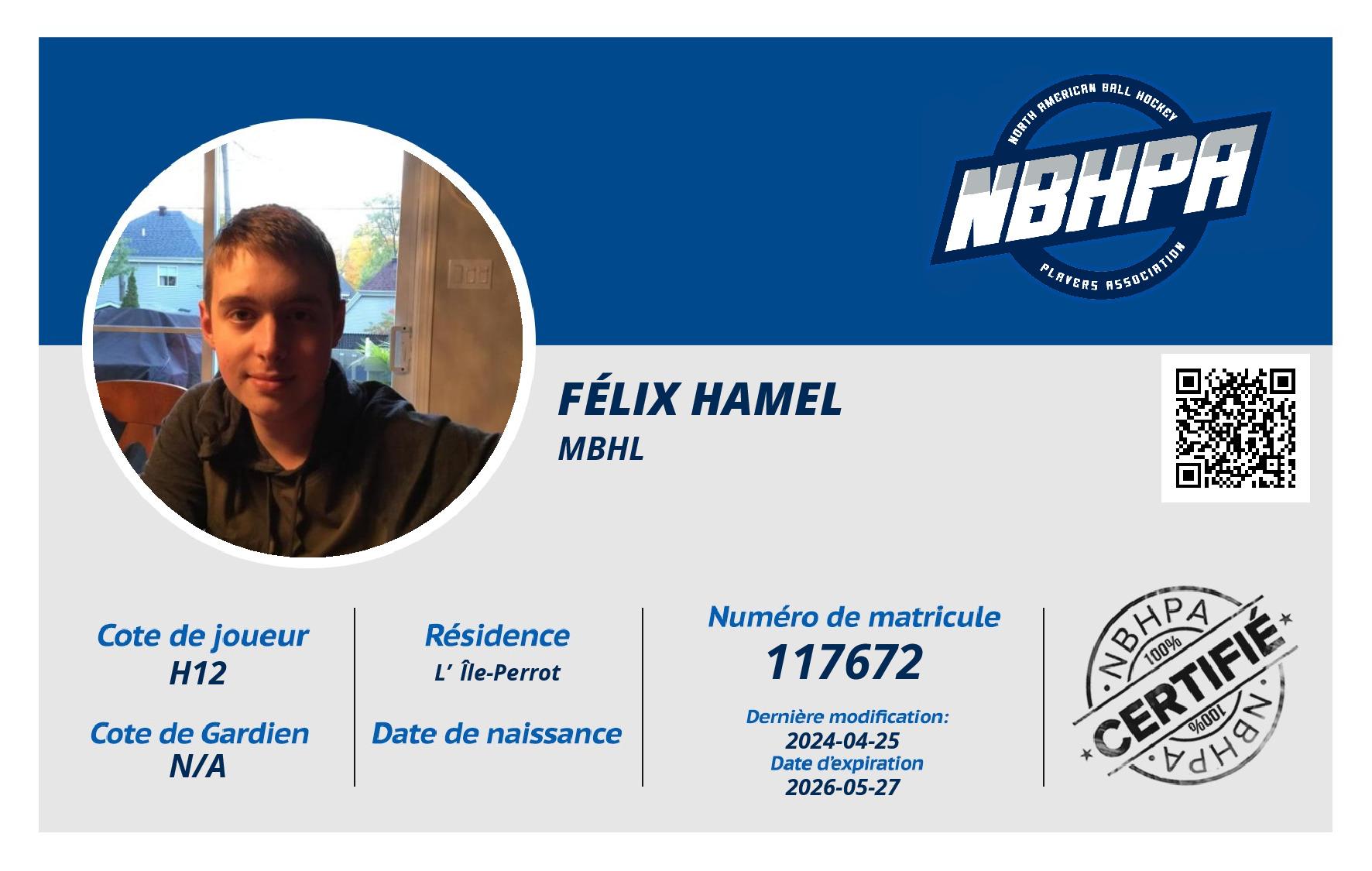 Félix Hamel