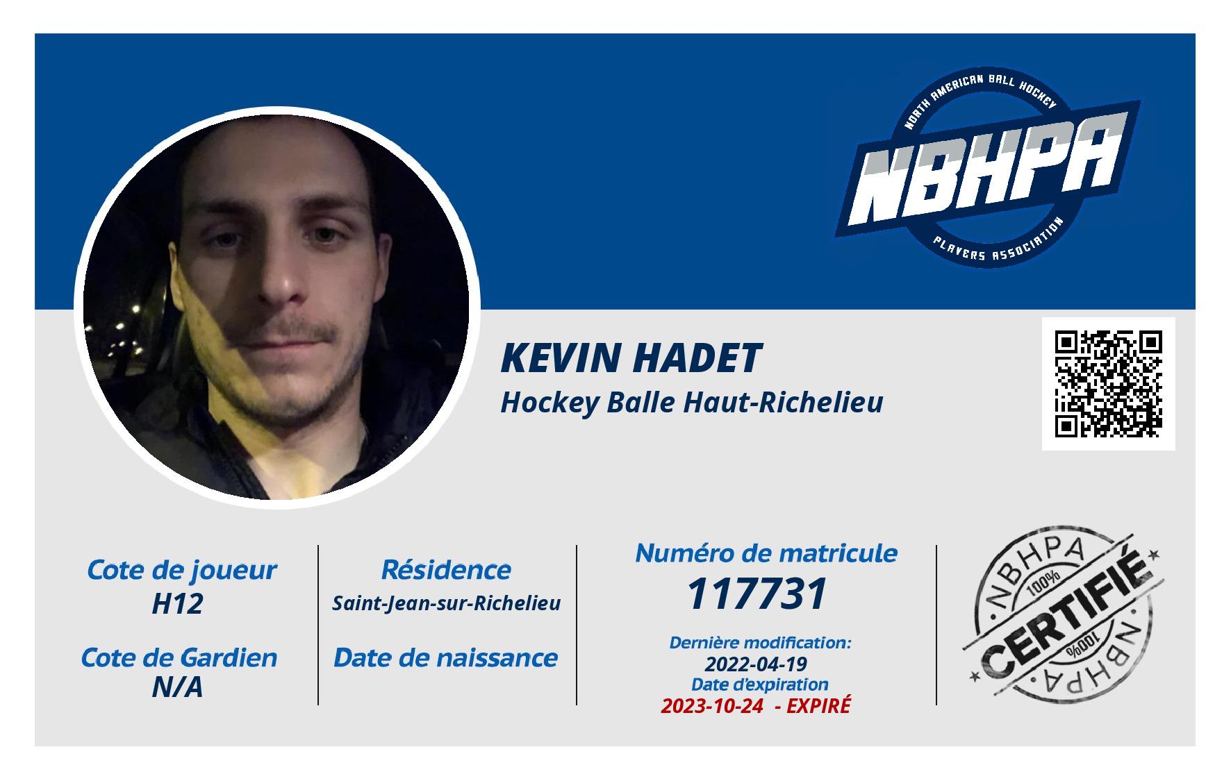 Kevin Hadet