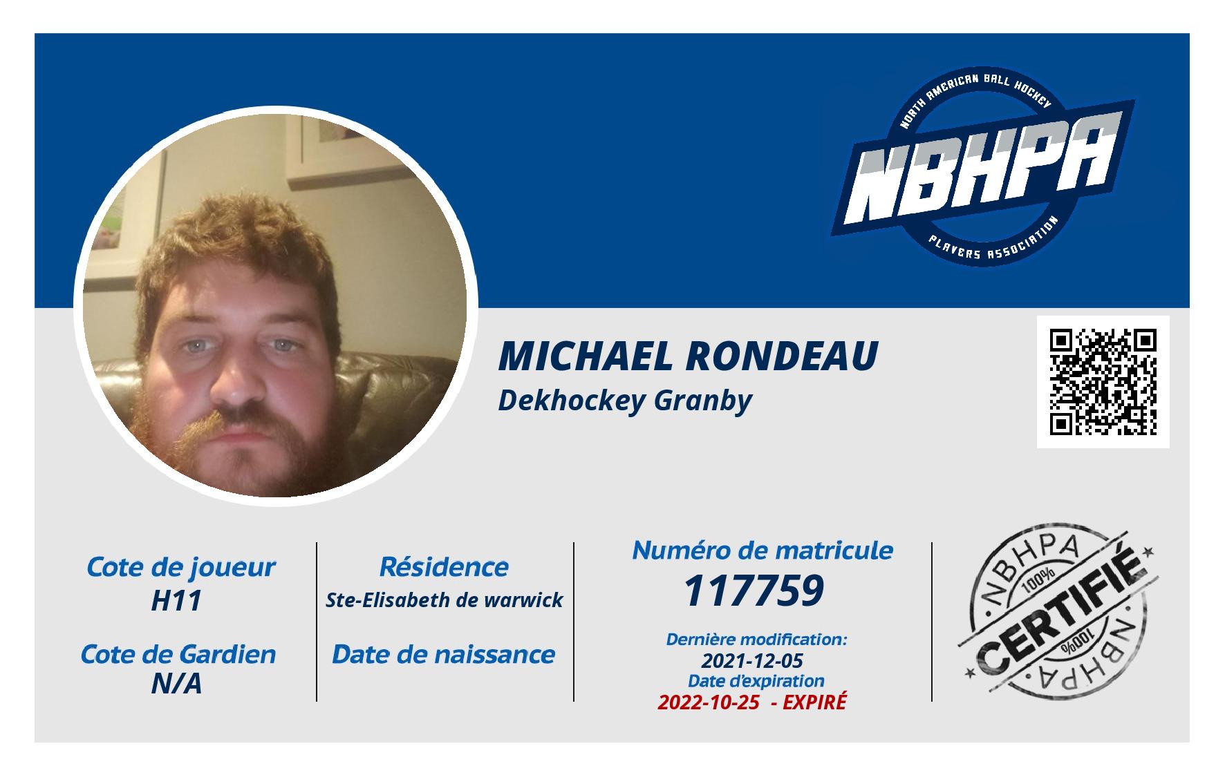 Michael Rondeau