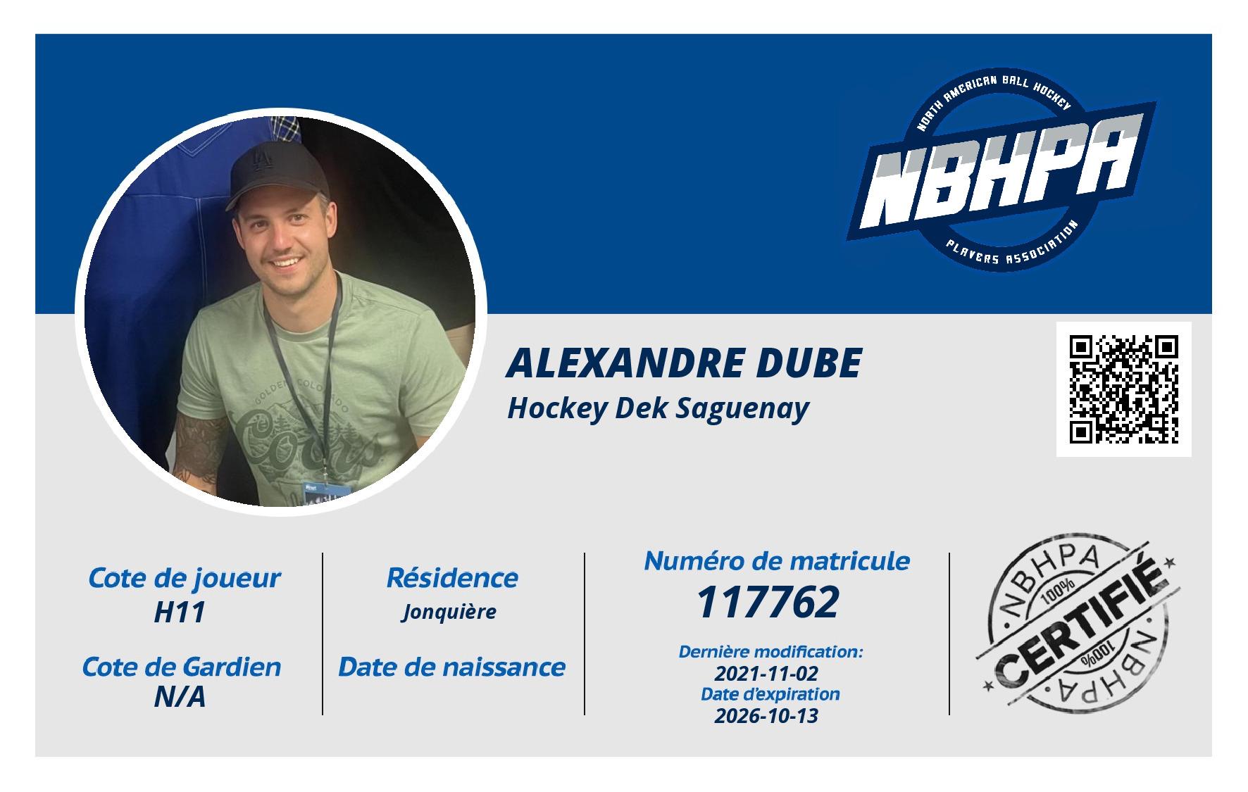 Alexandre Dube