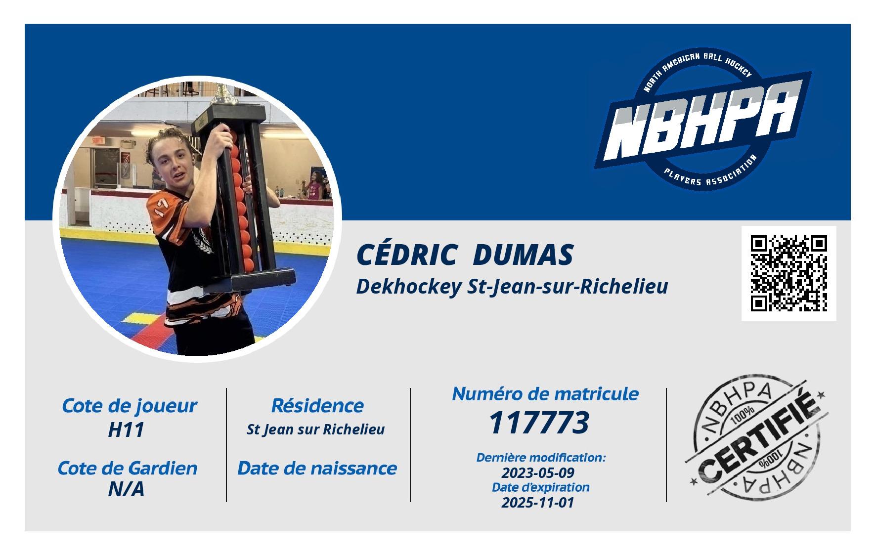 Cédric  Dumas 