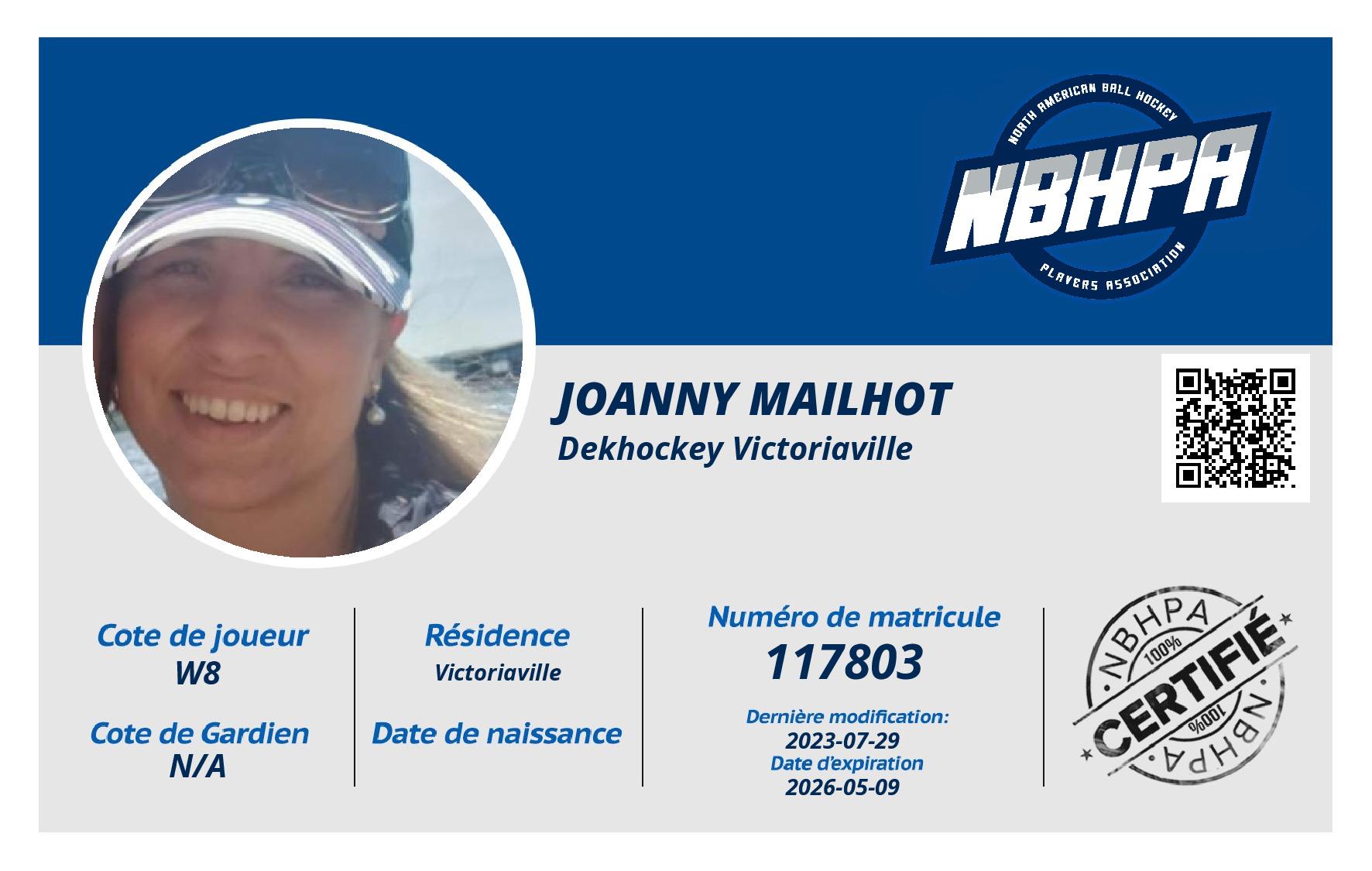 Joanny Mailhot