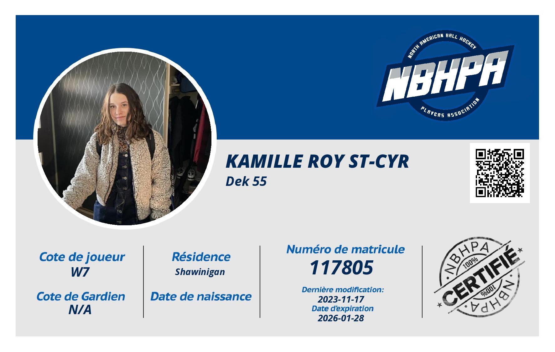 Kamille Roy St-Cyr