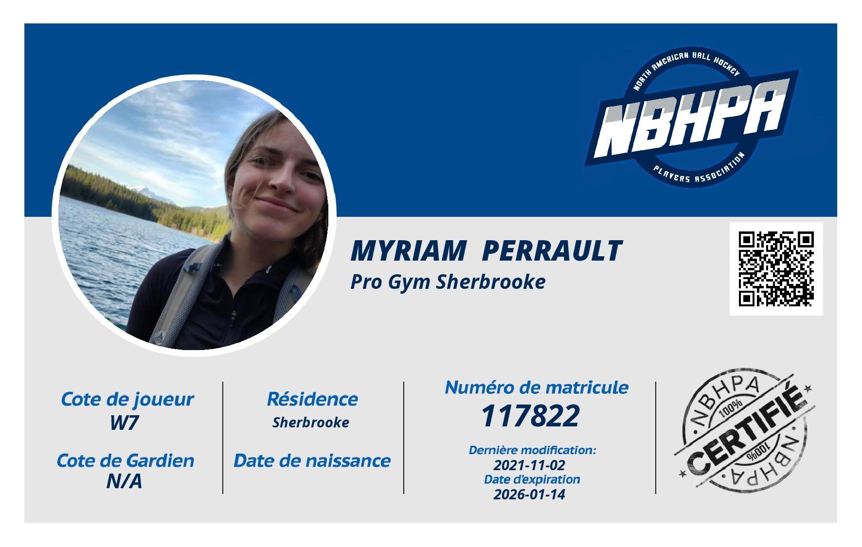 Myriam  Perrault 