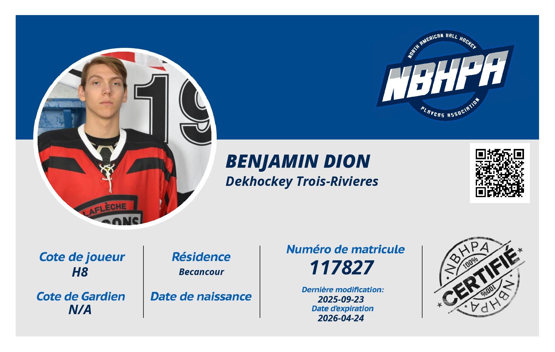 Benjamin Dion