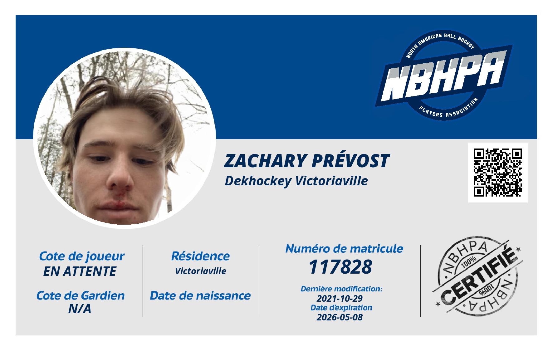 Zachary Prévost