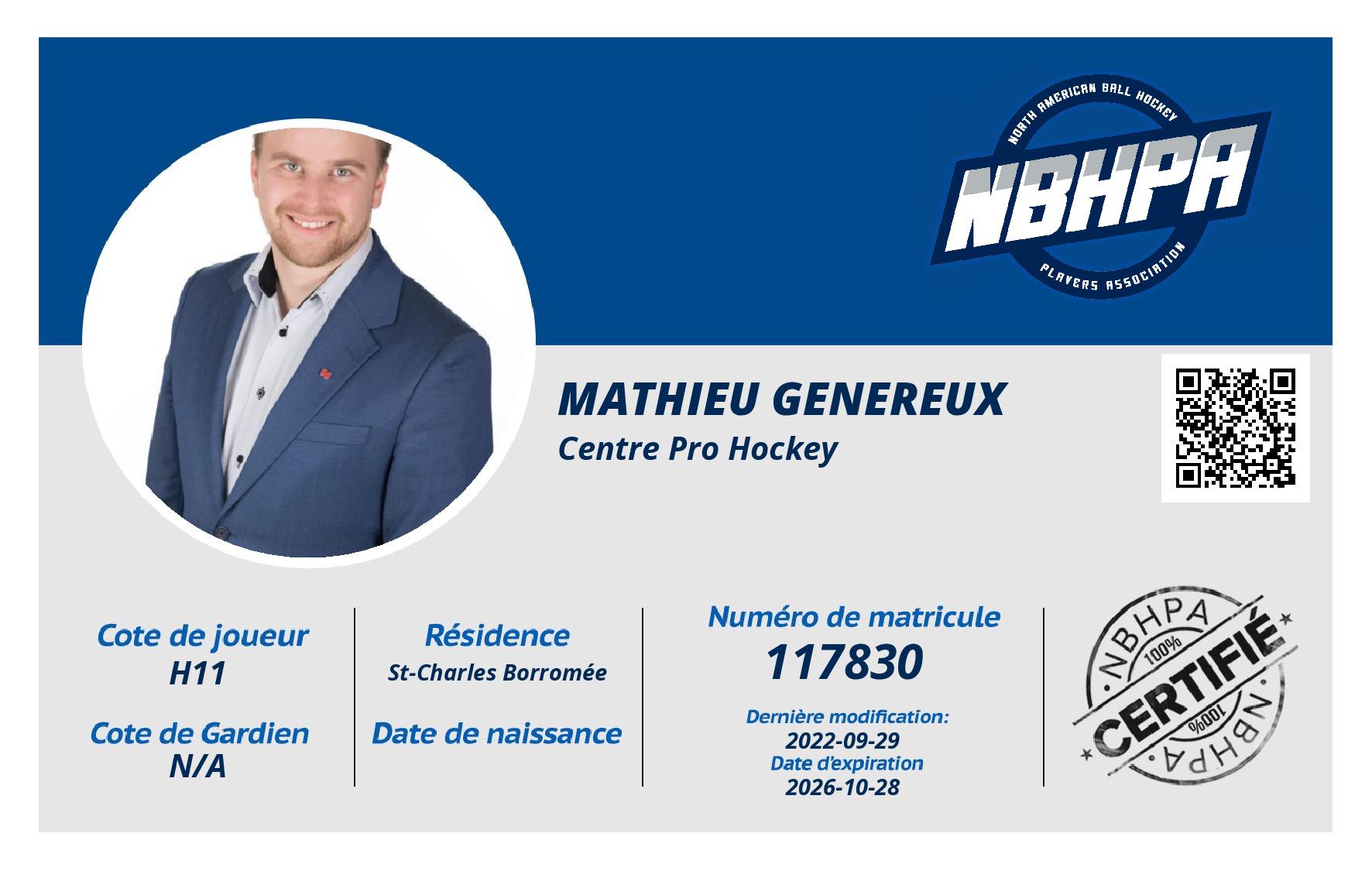 Mathieu Genereux