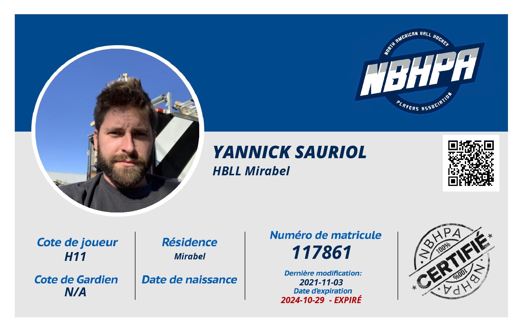 Yannick Sauriol