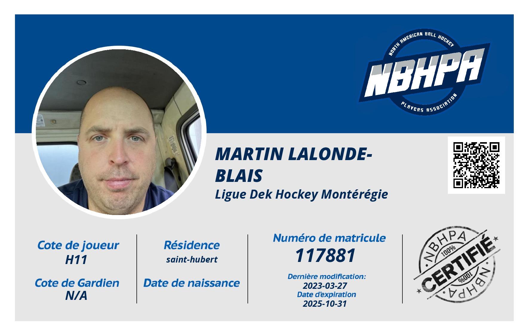 Martin Lalonde-Blais