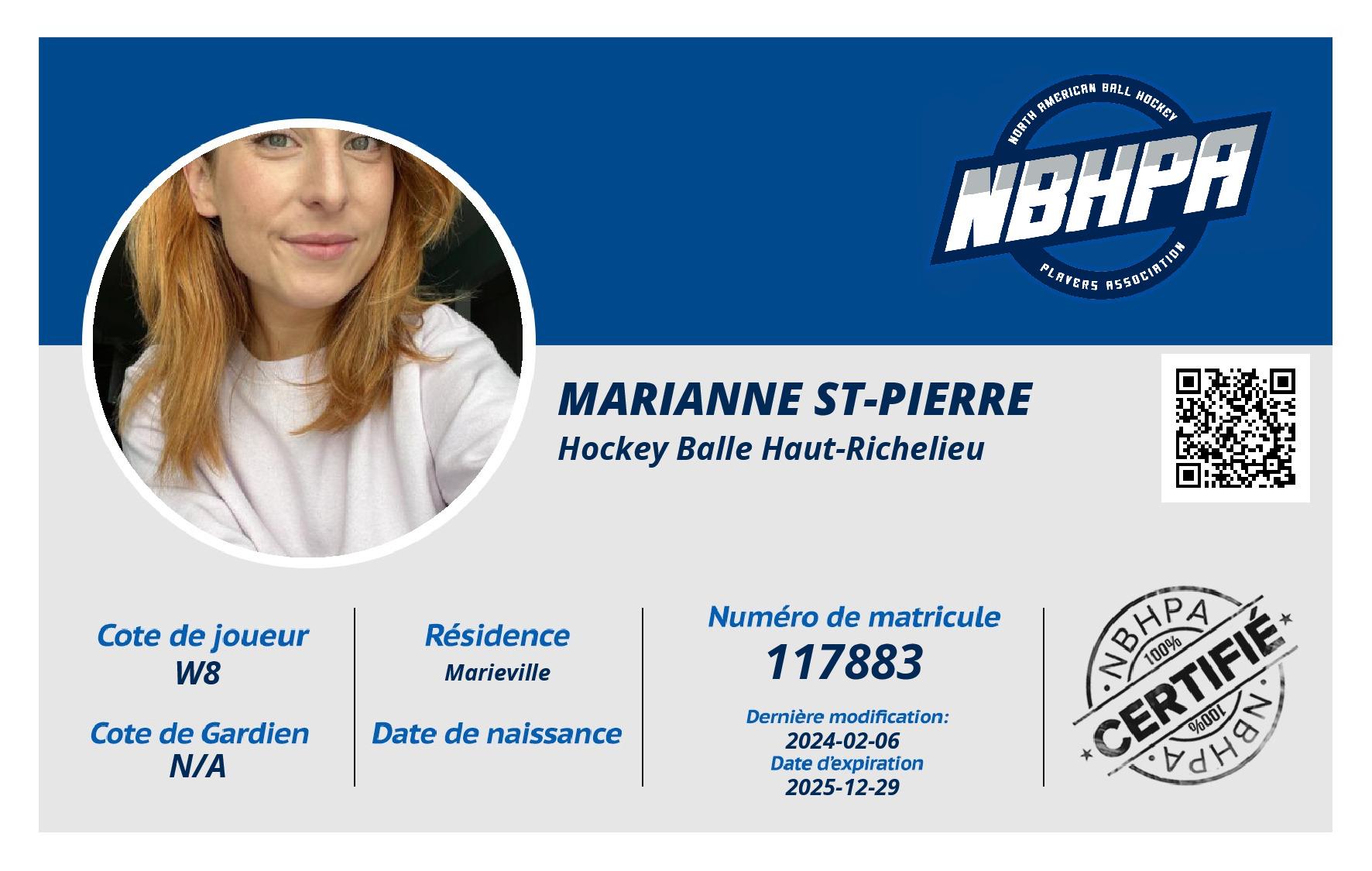 Marianne St-Pierre