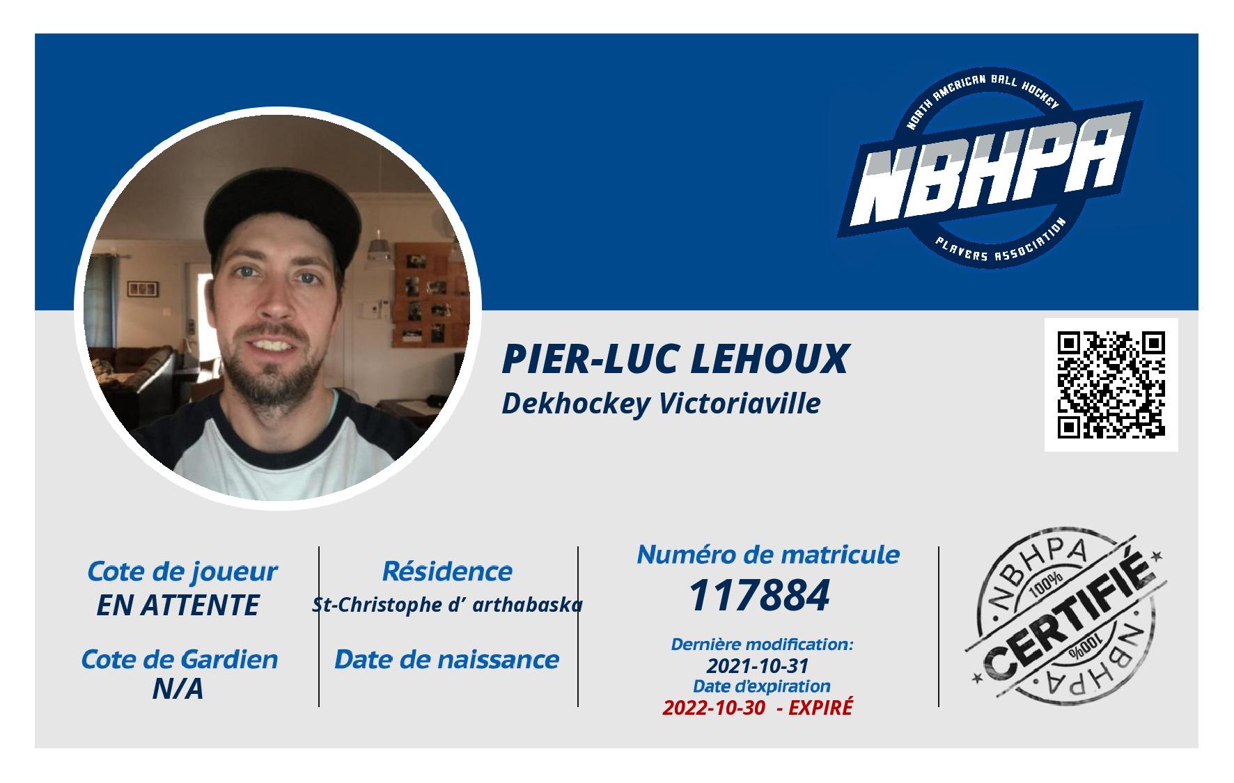 Pier-Luc Lehoux