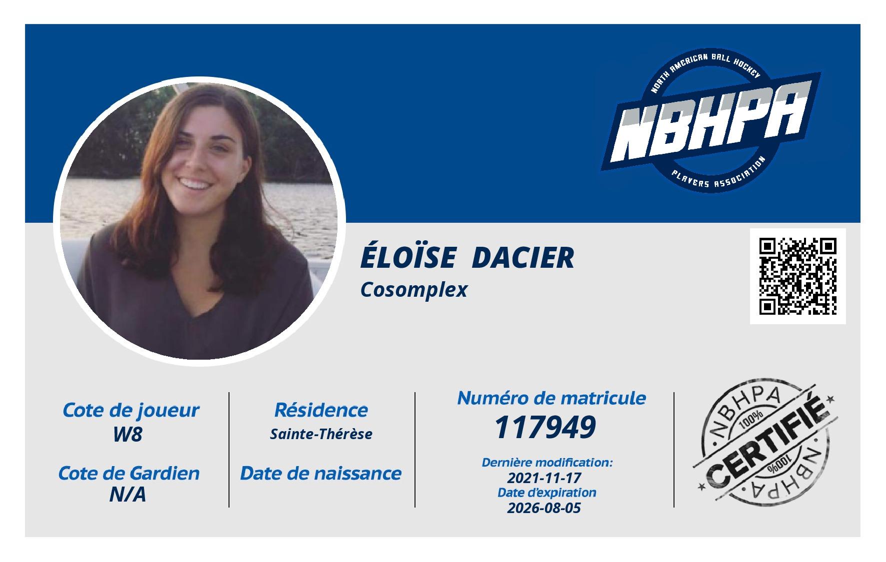 Éloïse  Dacier