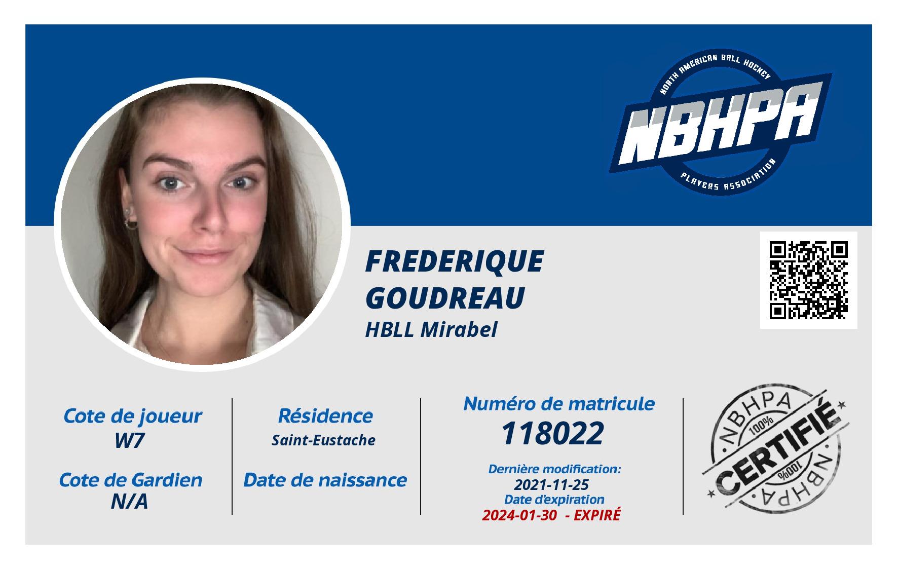 Frederique  Goudreau