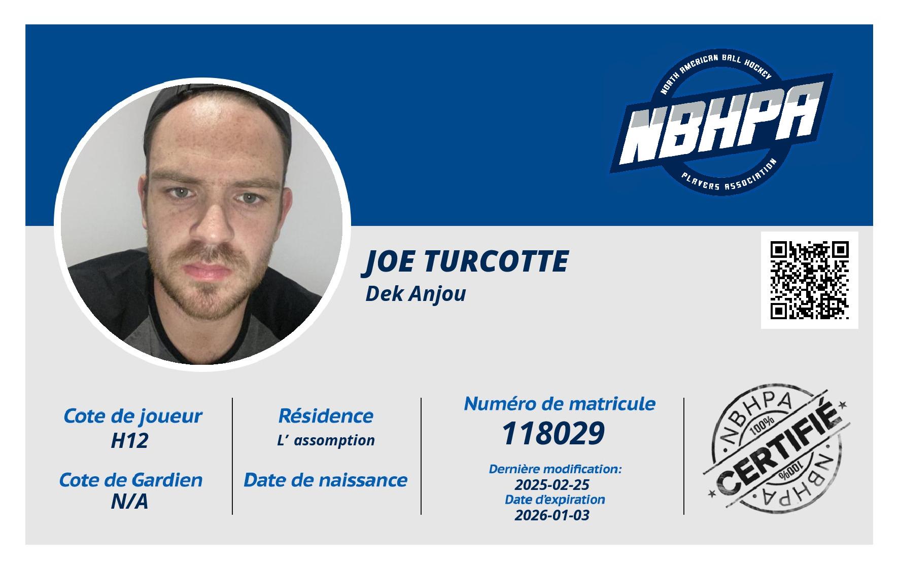 Joe Turcotte
