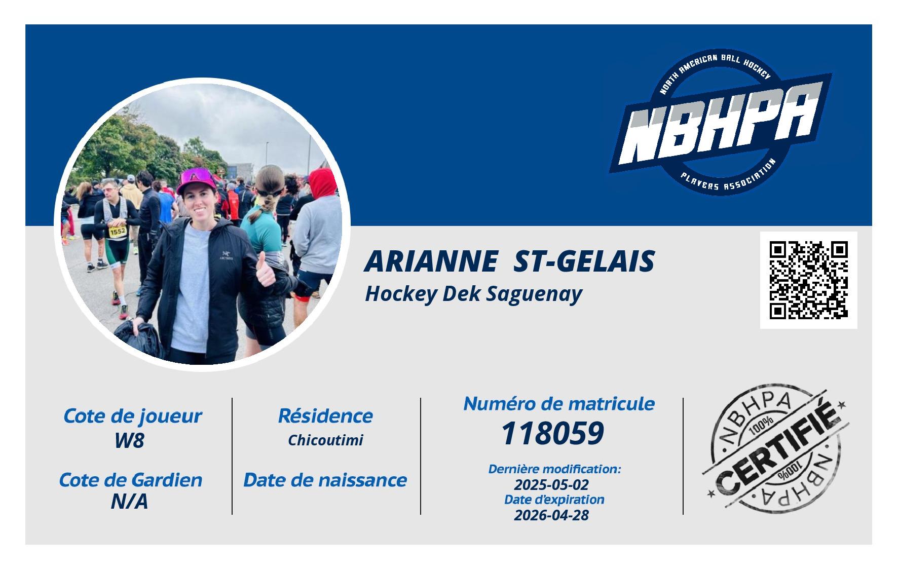 Arianne  St-Gelais