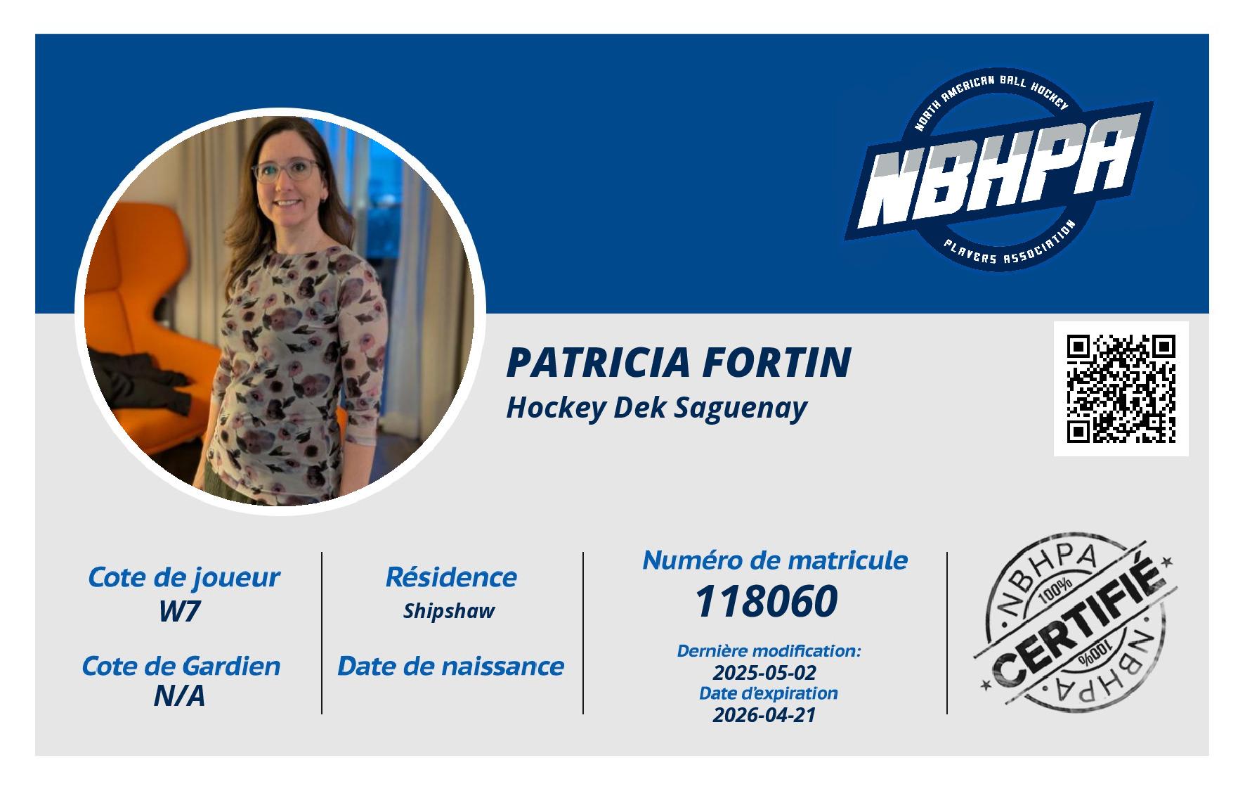 Patricia Fortin