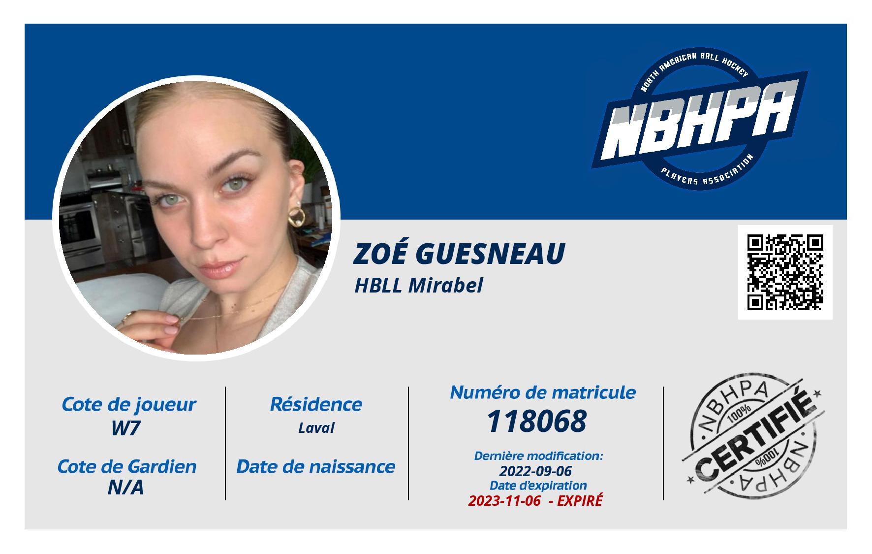 Zoé Guesneau