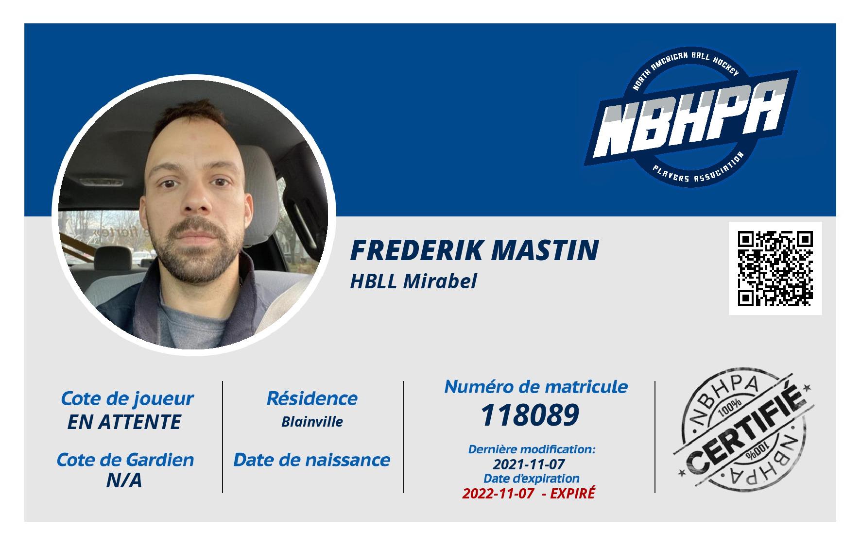 Frederik Mastin