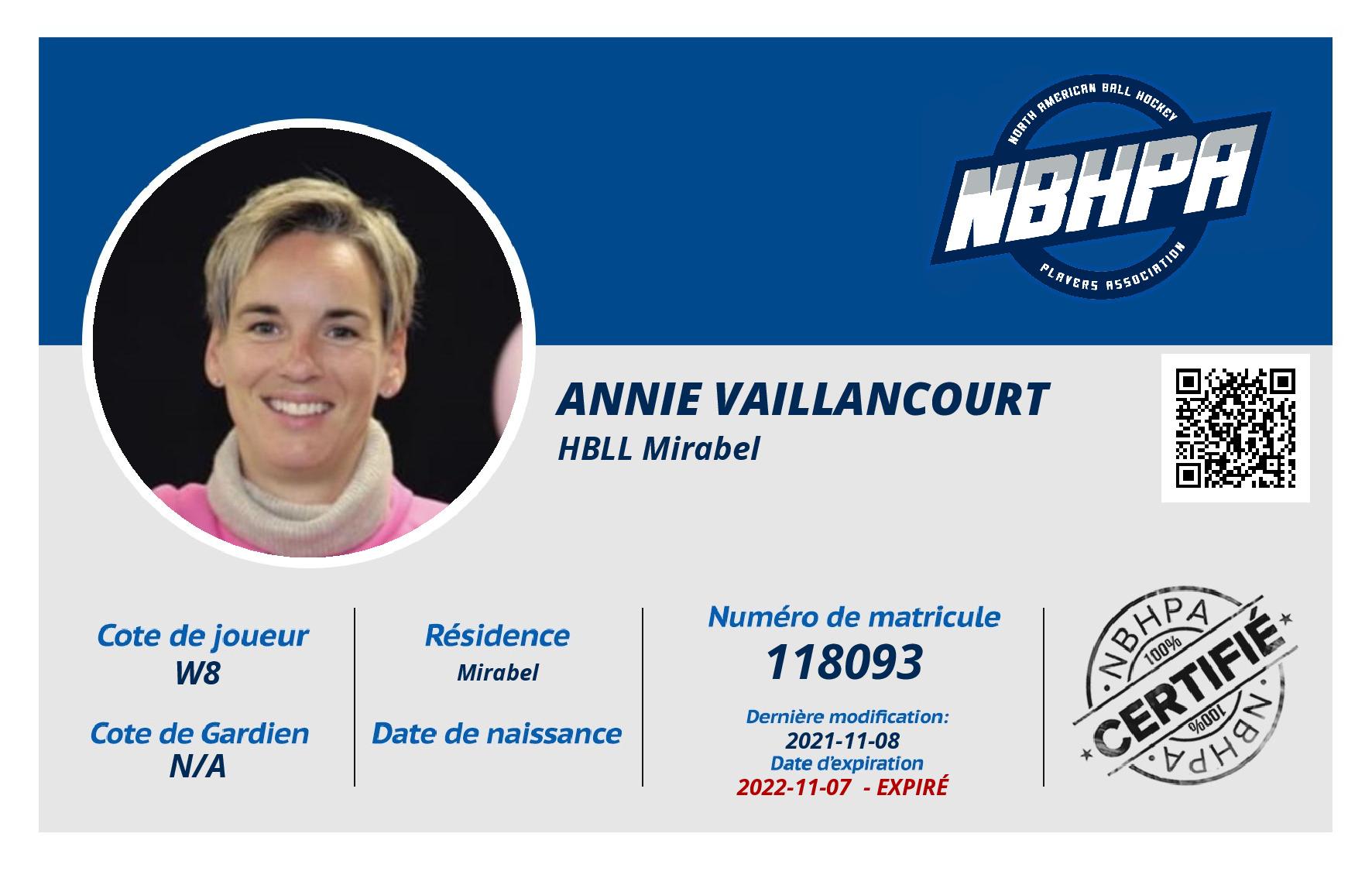 Annie Vaillancourt