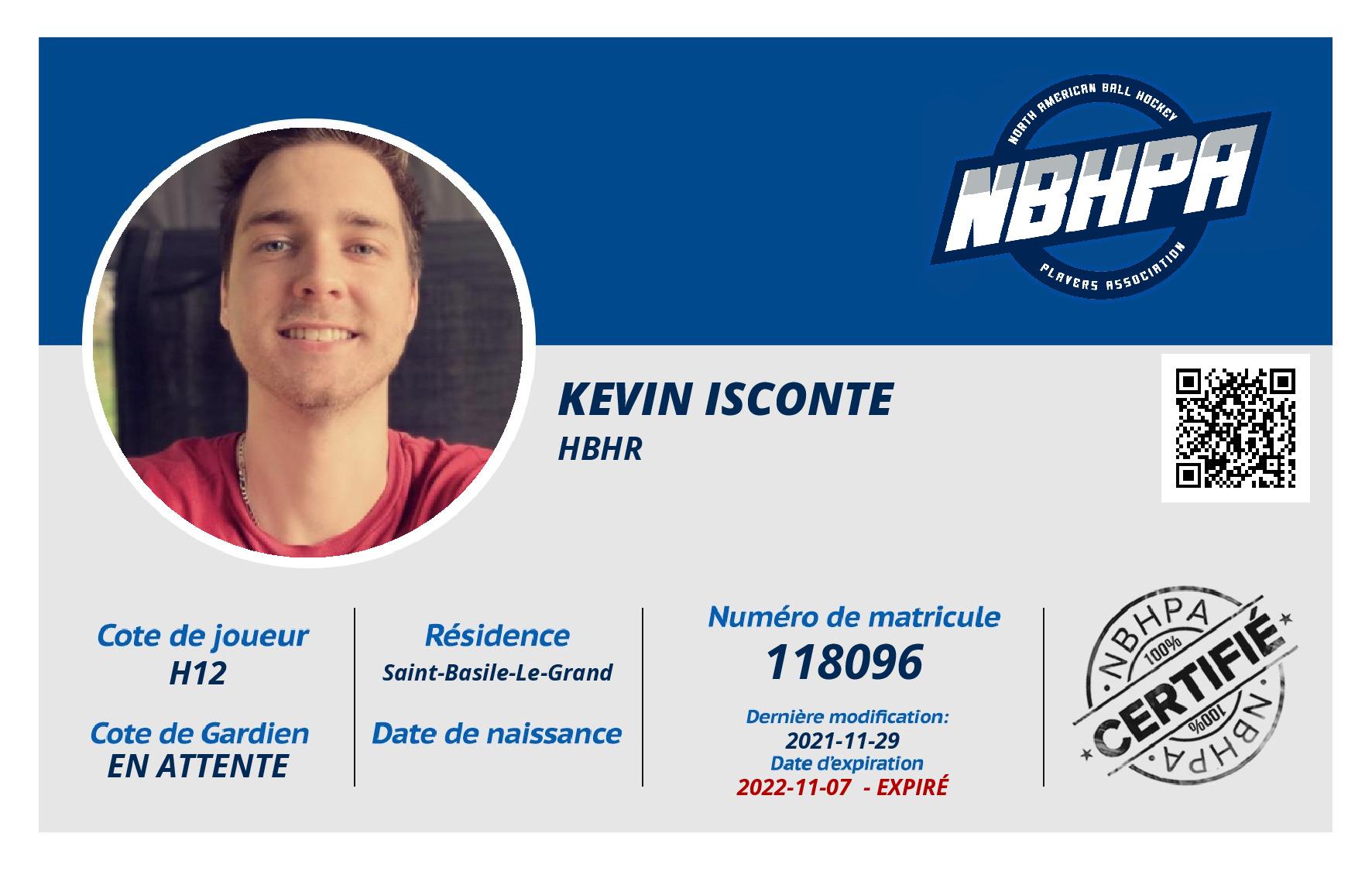 Kevin Isconte
