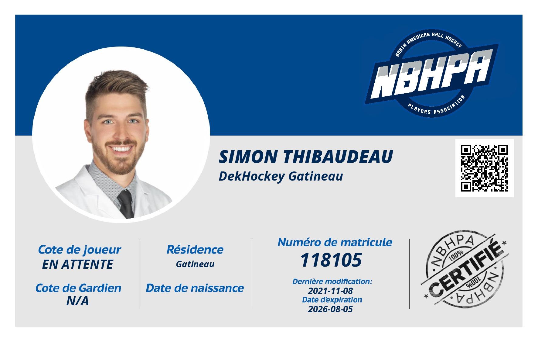 Simon Thibaudeau