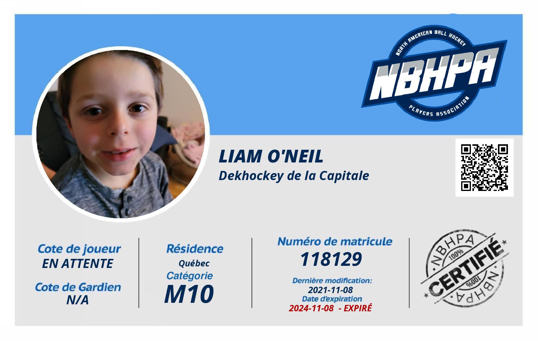 Liam O'Neil 