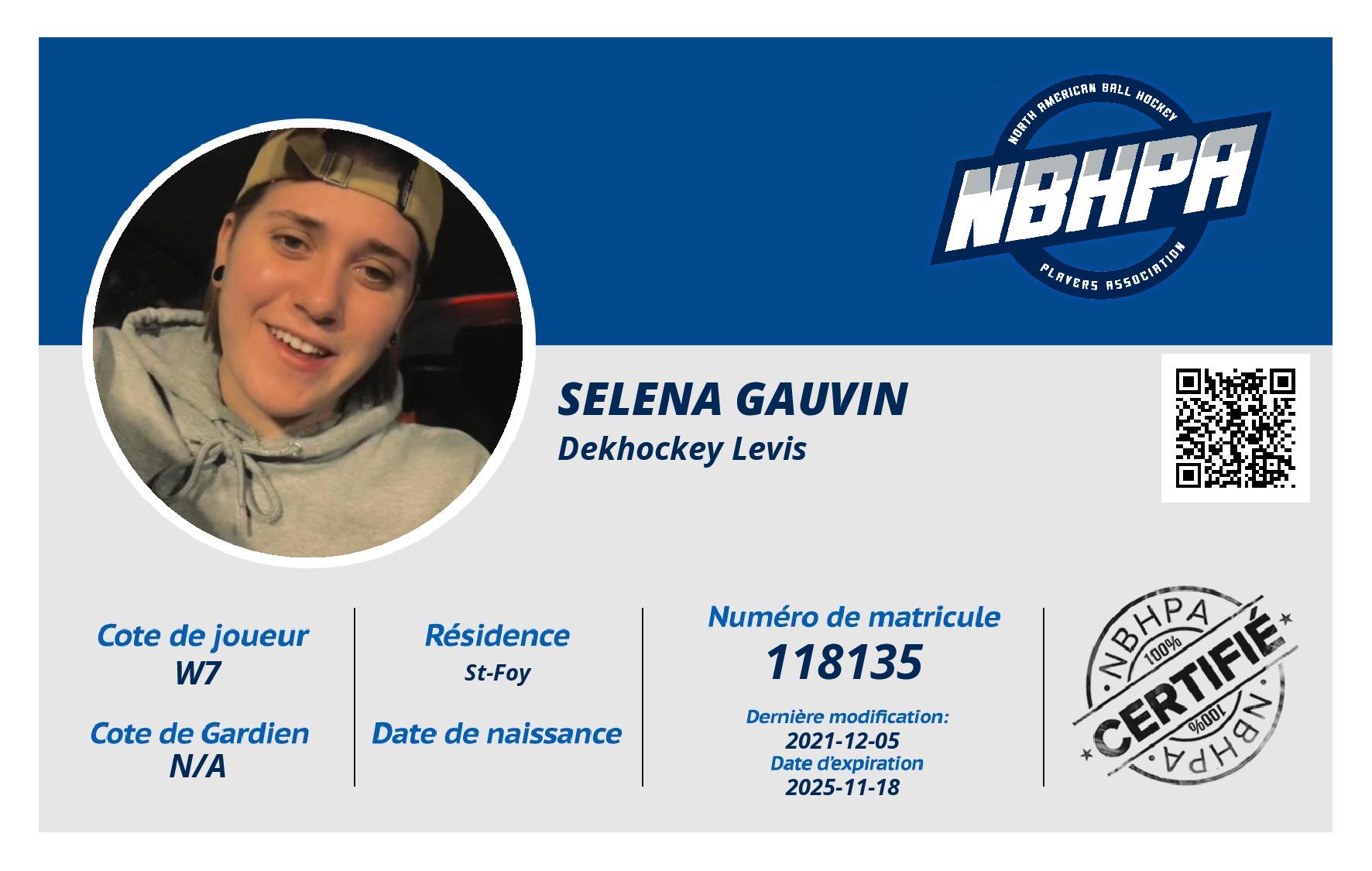 Selena Gauvin