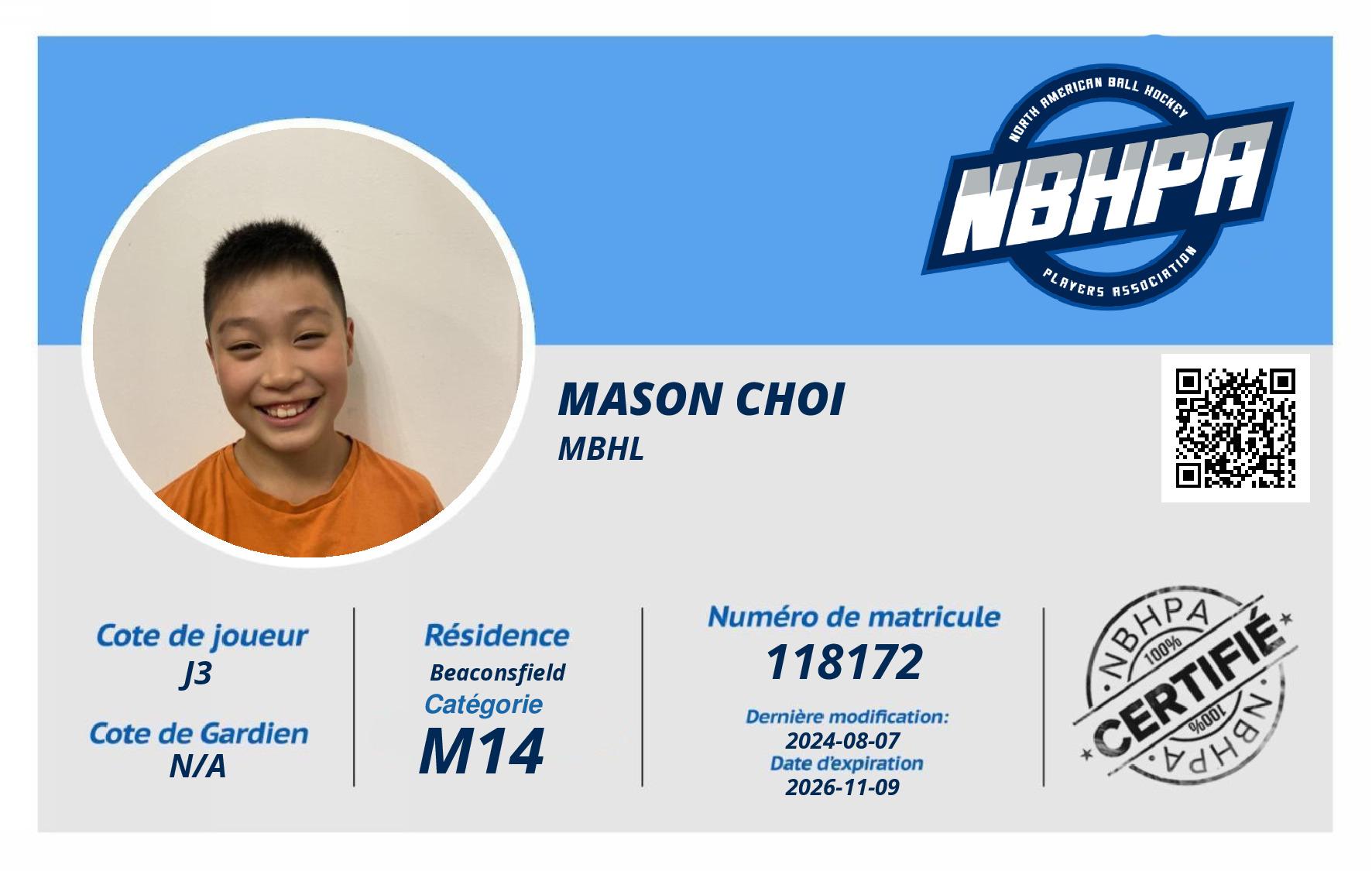 Mason Choi