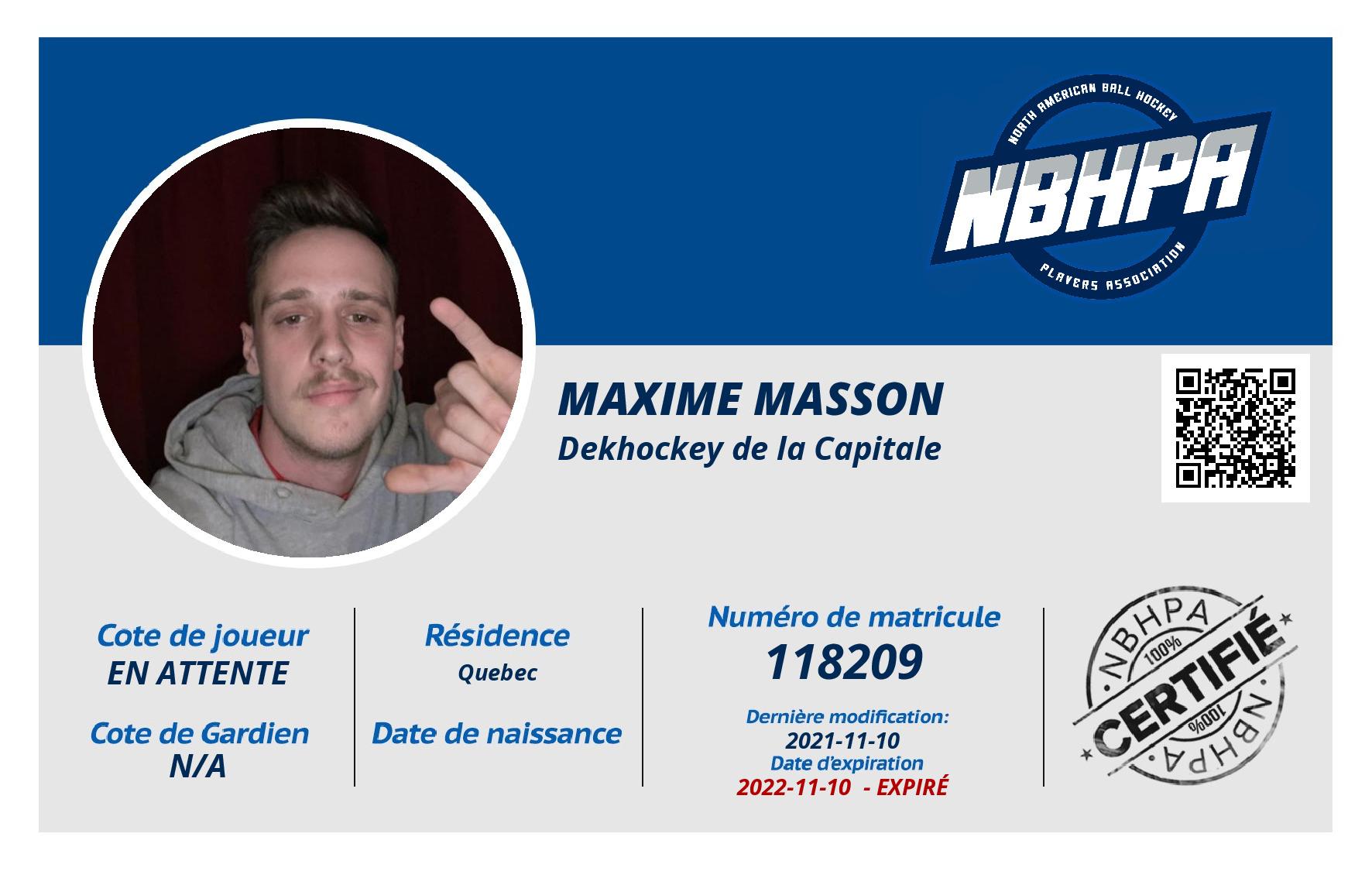Maxime Masson
