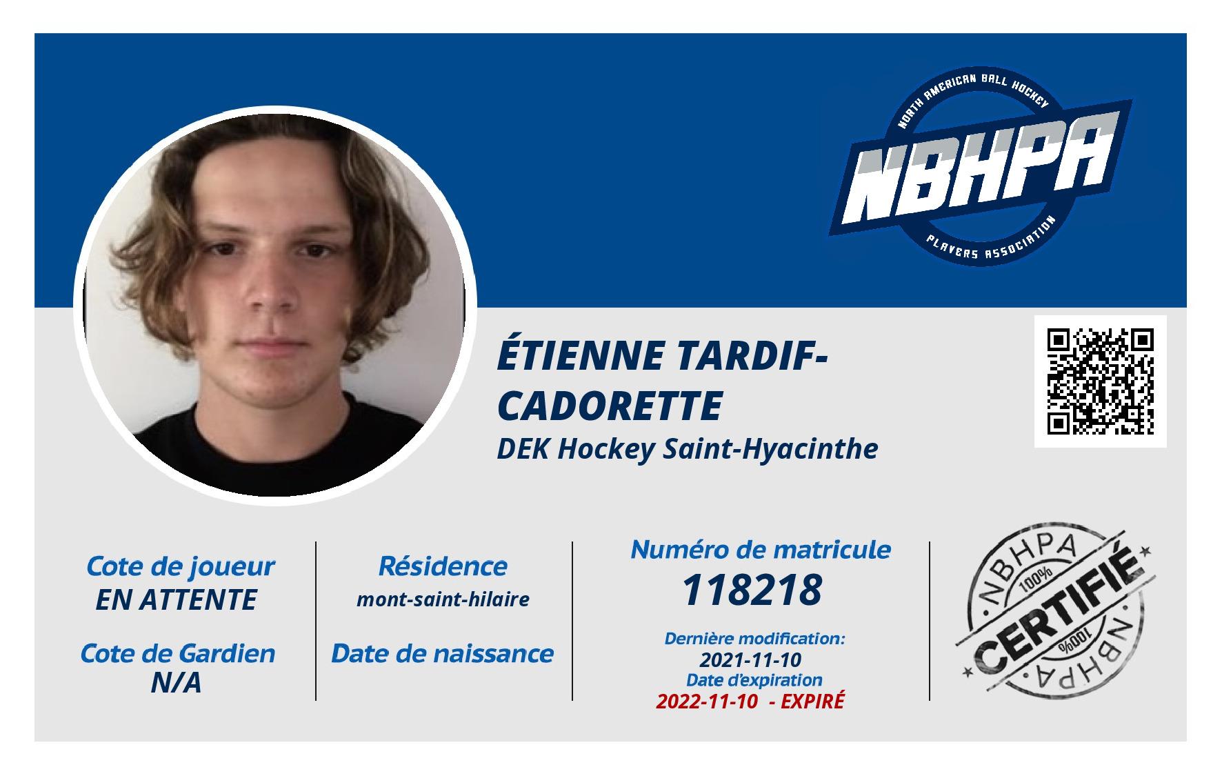 Étienne Tardif-Cadorette