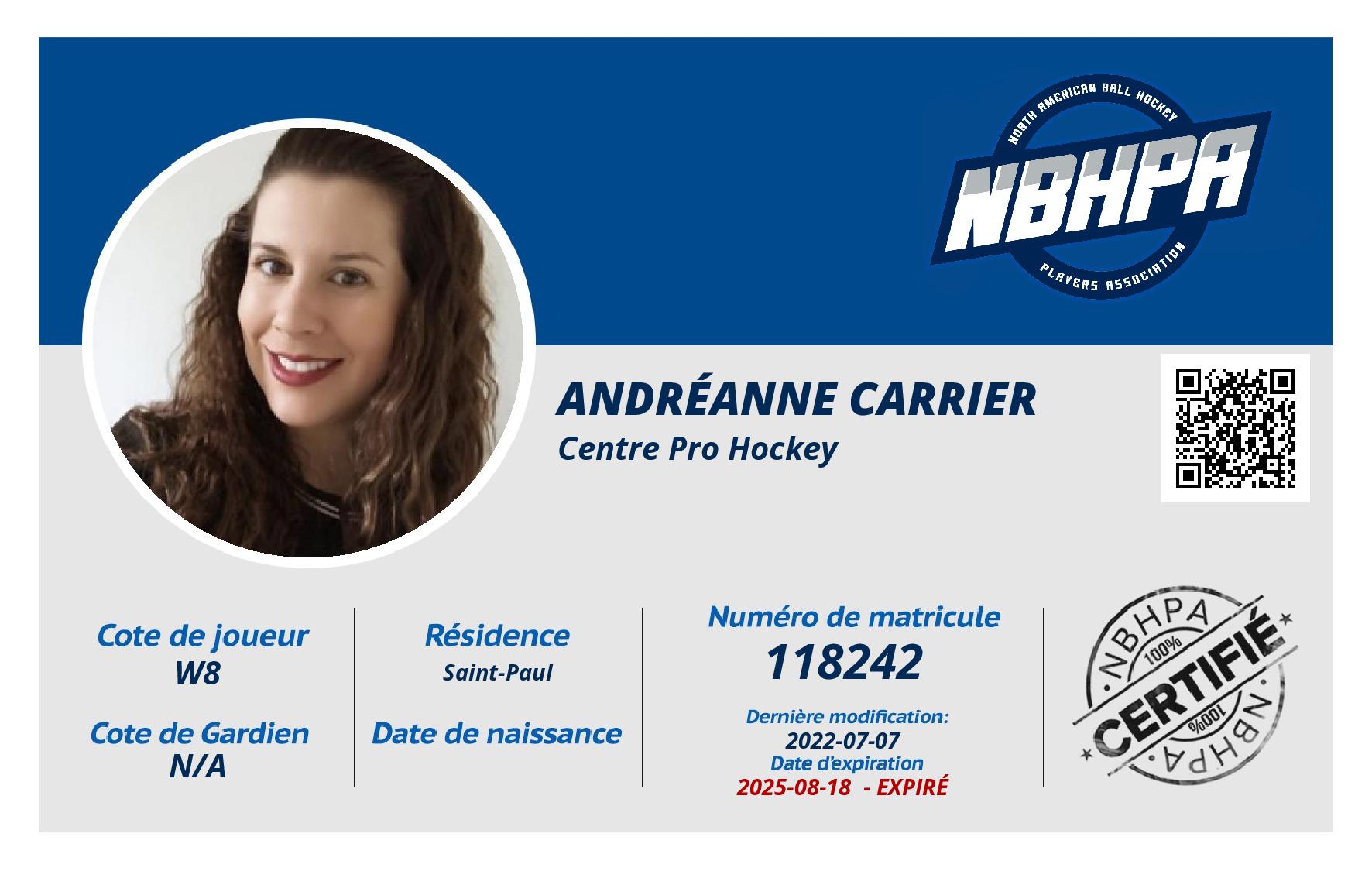 Andréanne Carrier