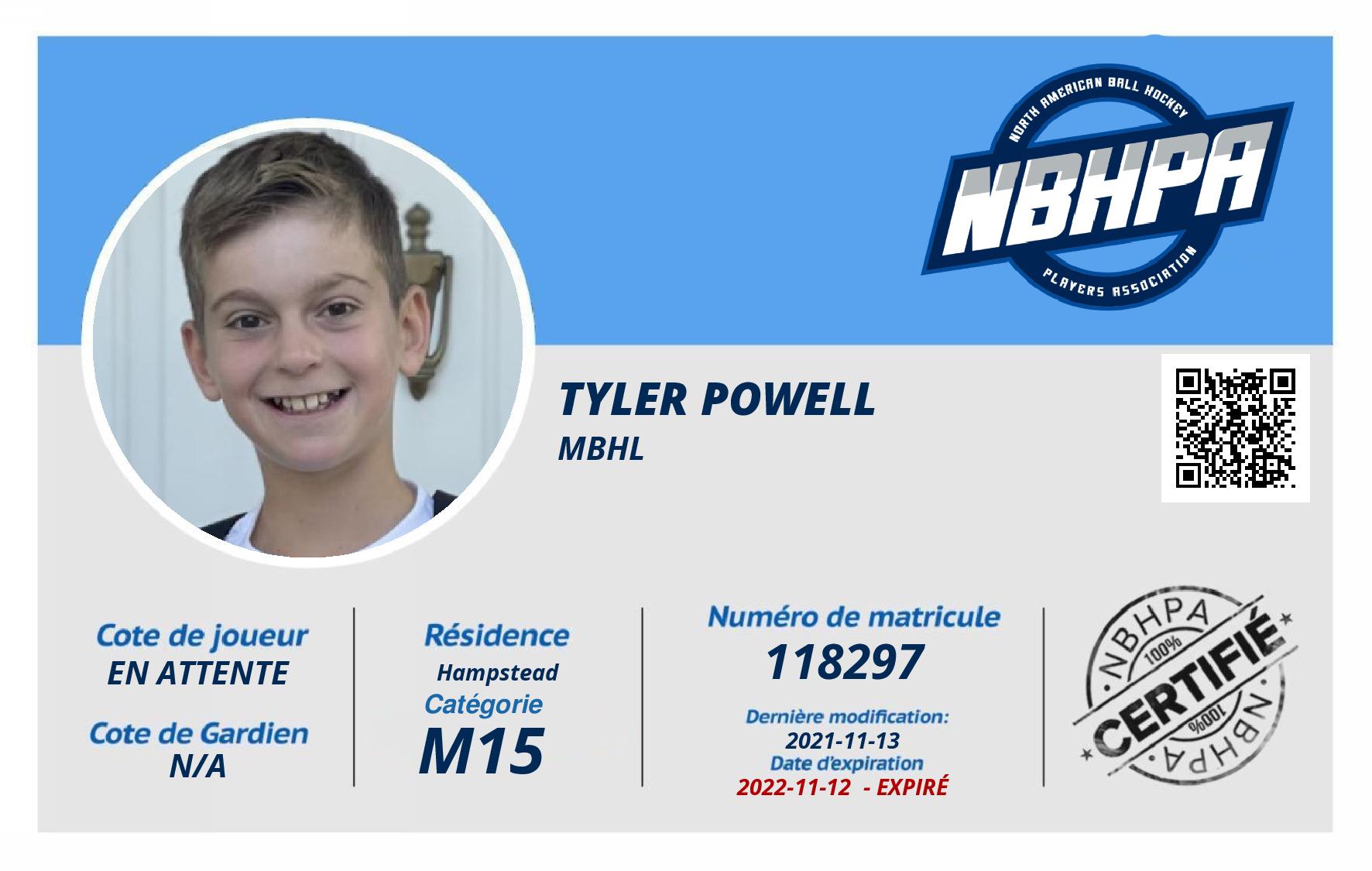 Tyler Powell