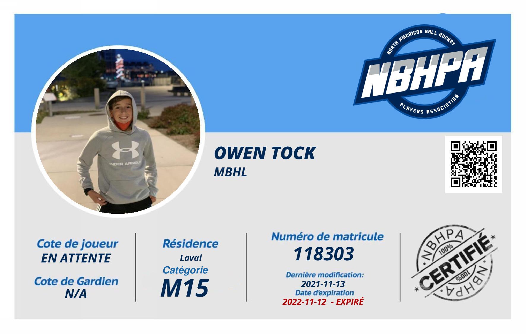 Owen Tock