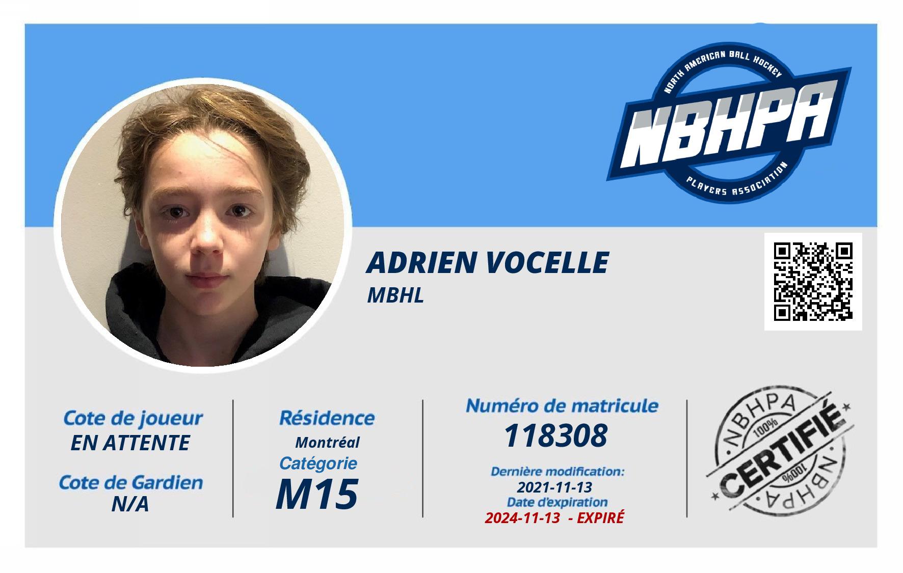 Adrien Vocelle