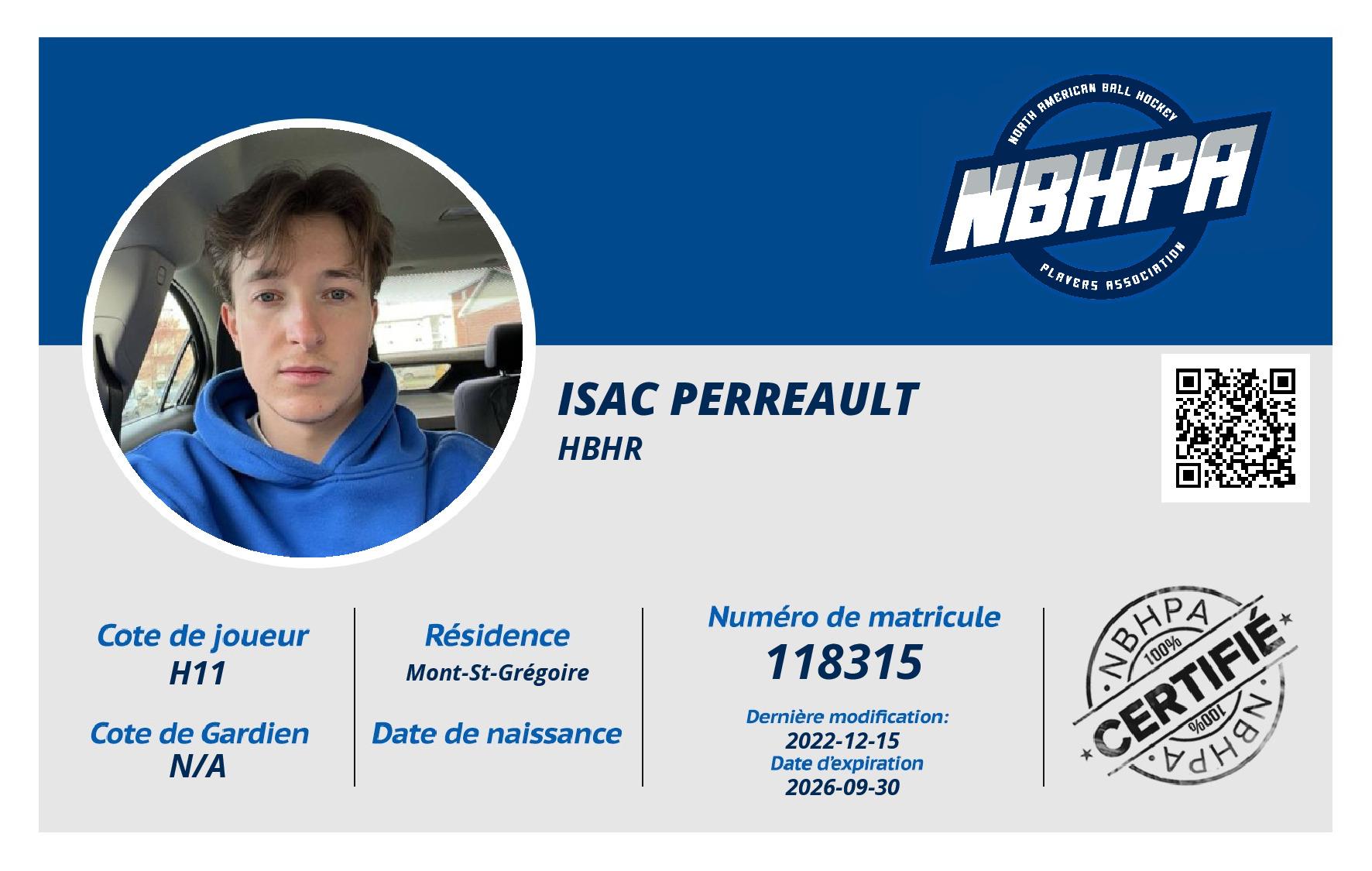 Isac Perreault